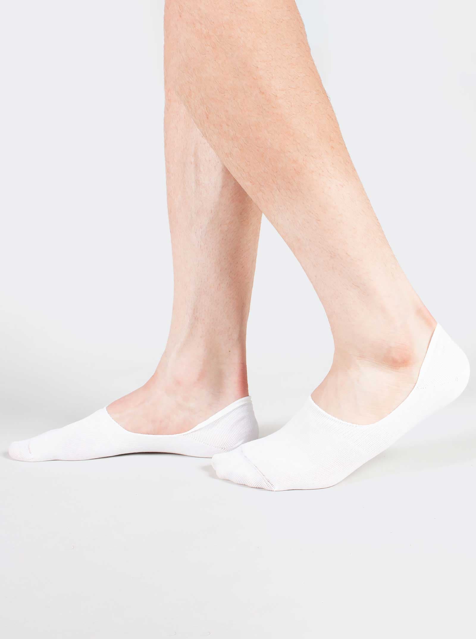 Fantasmini unisex in Cotone mercerizzato con tallone antiscivolo - 6 Paia - Image 1