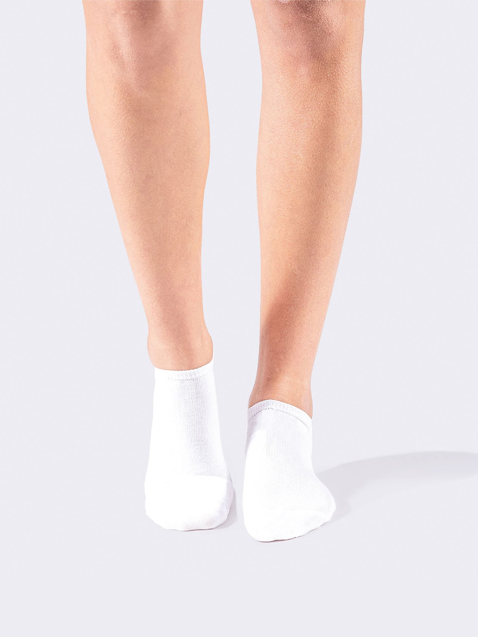 Becellen 4 Paia Calzini Fantasmini Donna, Invisibili Salvapiede Traspiranti Slingback Calze Mezze Calze Con Gel Antiscivolo - Foto 6