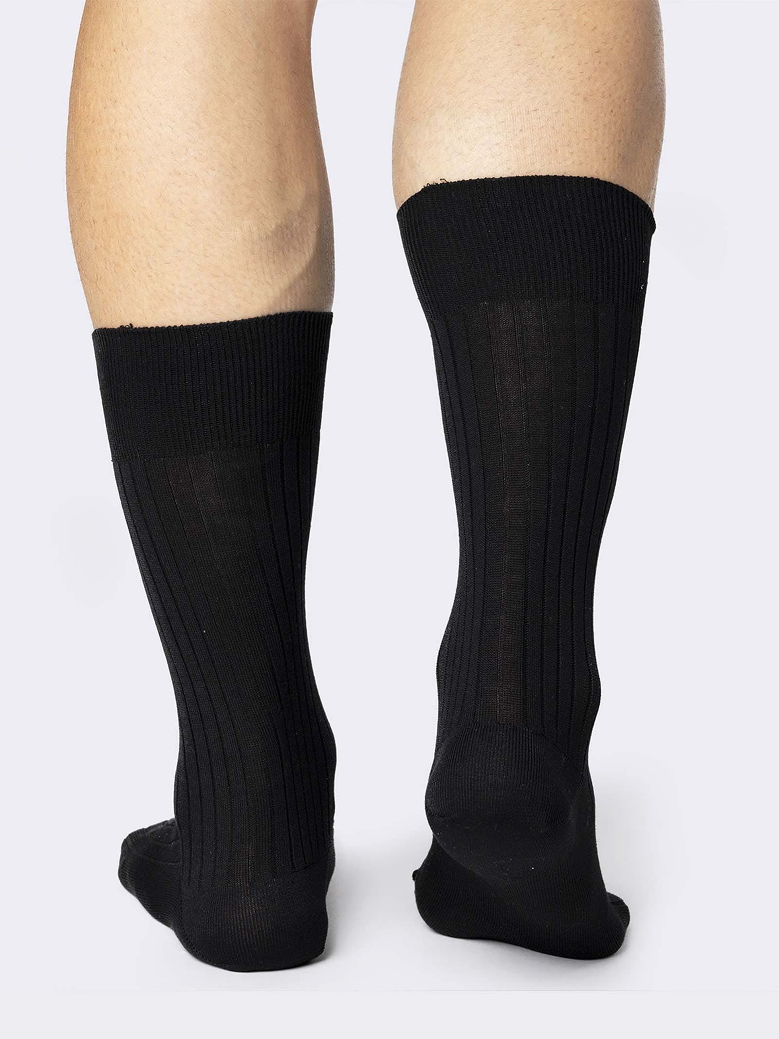 Calze corte boston Cotone medio peso Costa classica - Made in Italy fullscreen 3