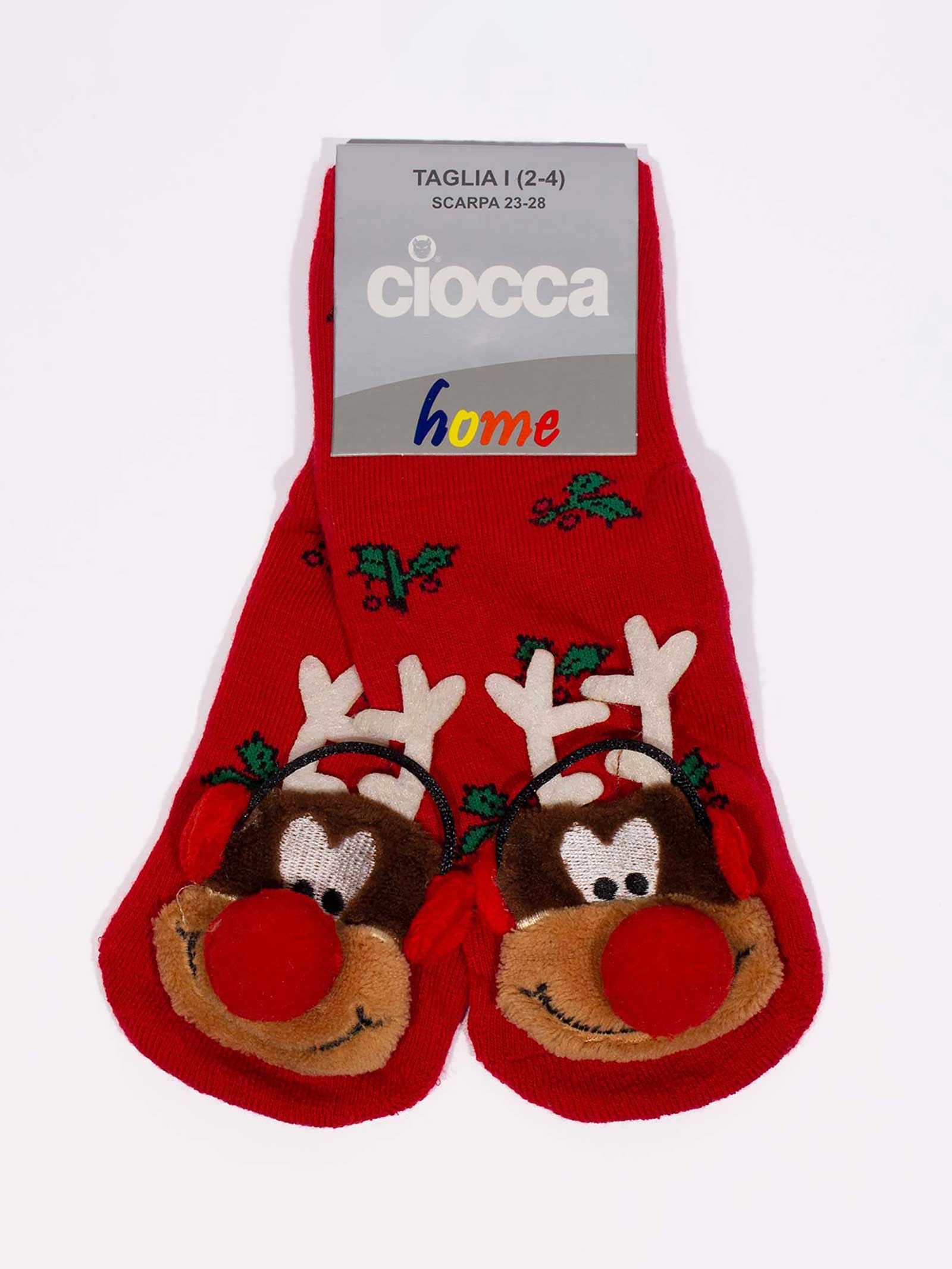 Calzini Antiscivolo Natalizi per Bambini - Corti e Confortevoli - Image 1