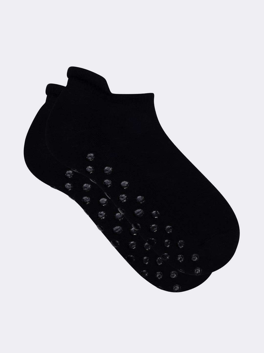 Fantasmini Antiscivolo Cotone Elasticizzato Comfort Tinta Unita