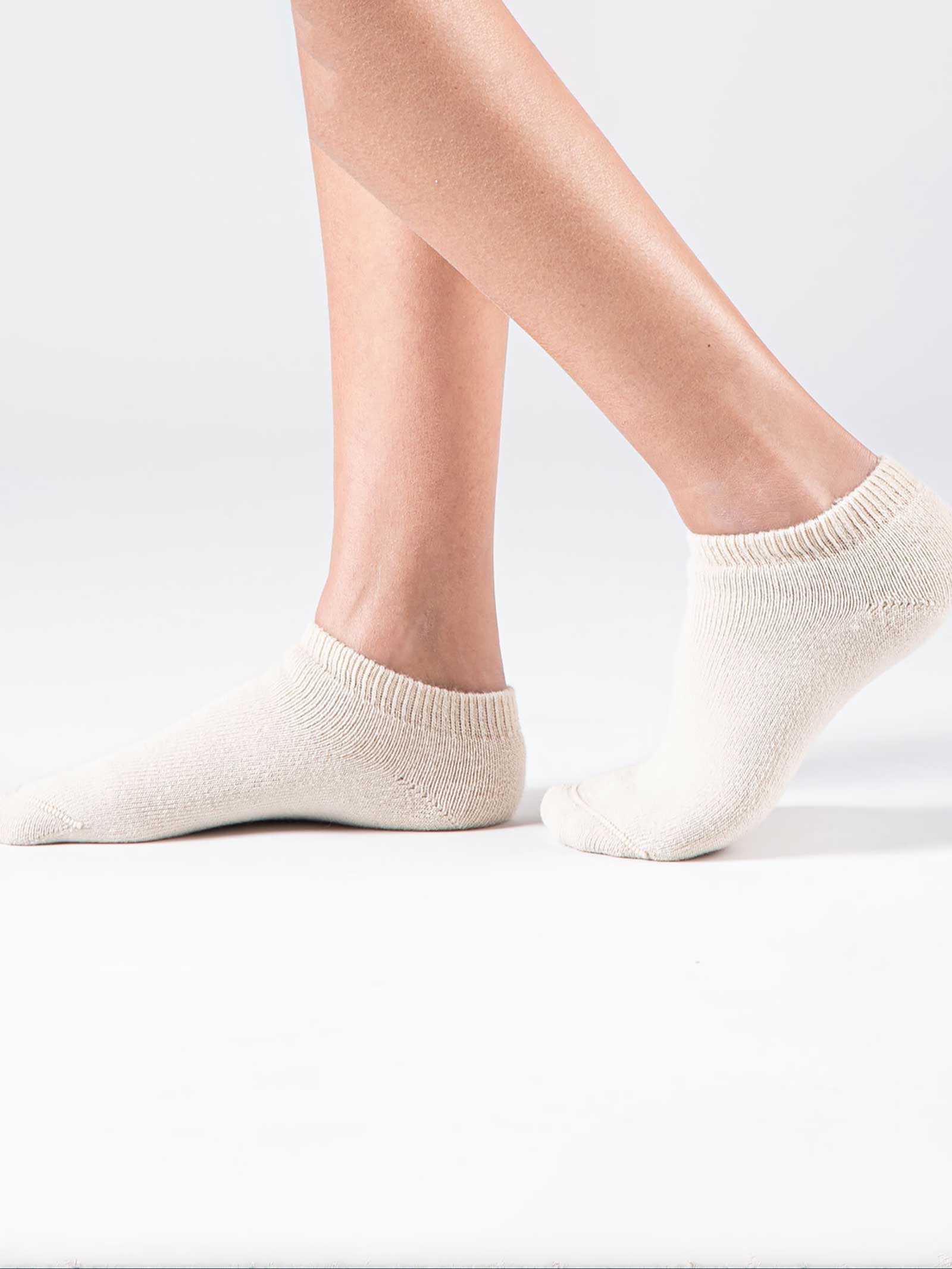 Calze Donna Pariscarpa Comfort Basic in Pile - Calzini Corti Casual - Image 1