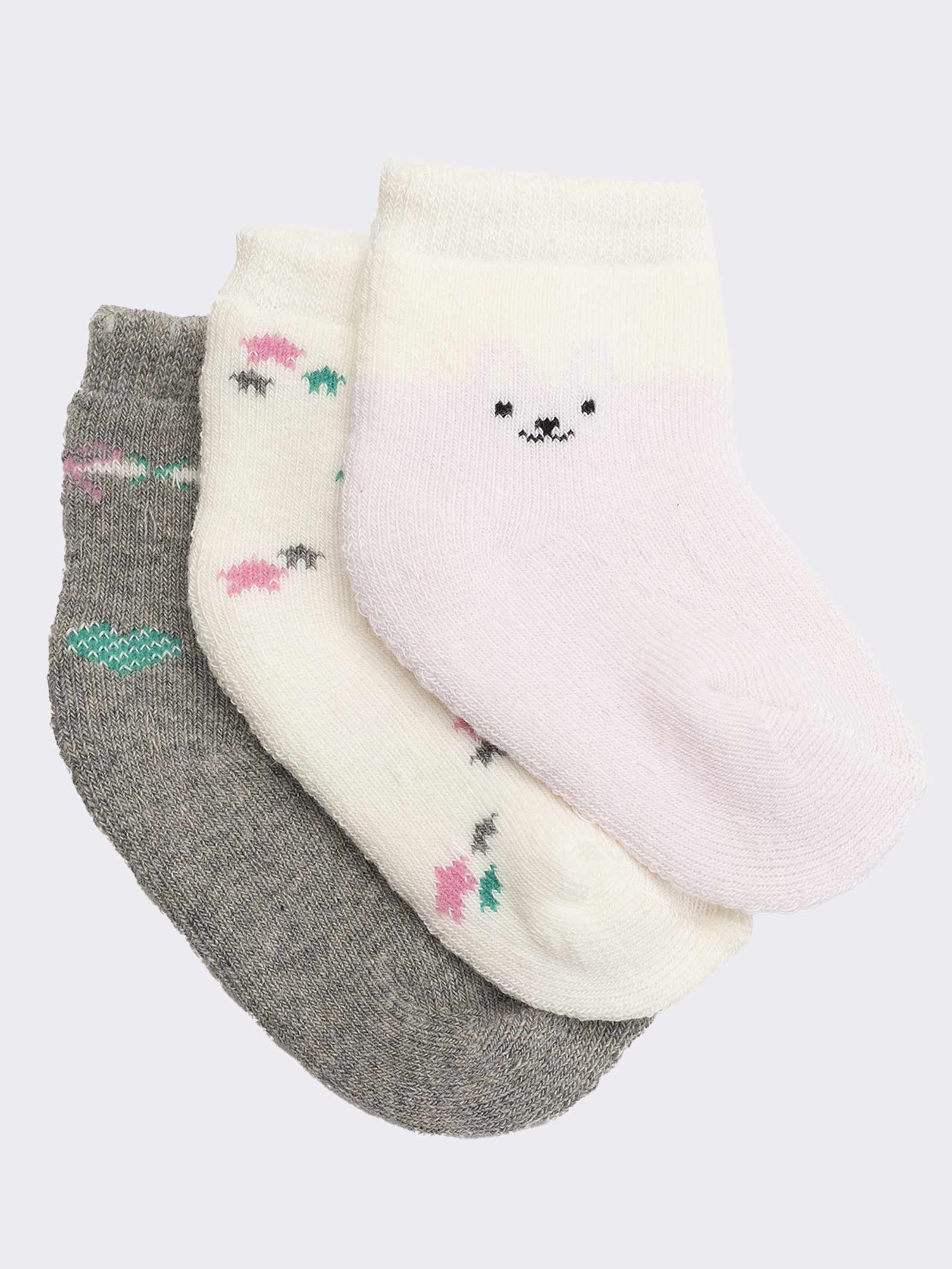 Calzini Fantasia in Caldo Cotone per Neonato - Calzini Corti e Confortevoli - Image 1