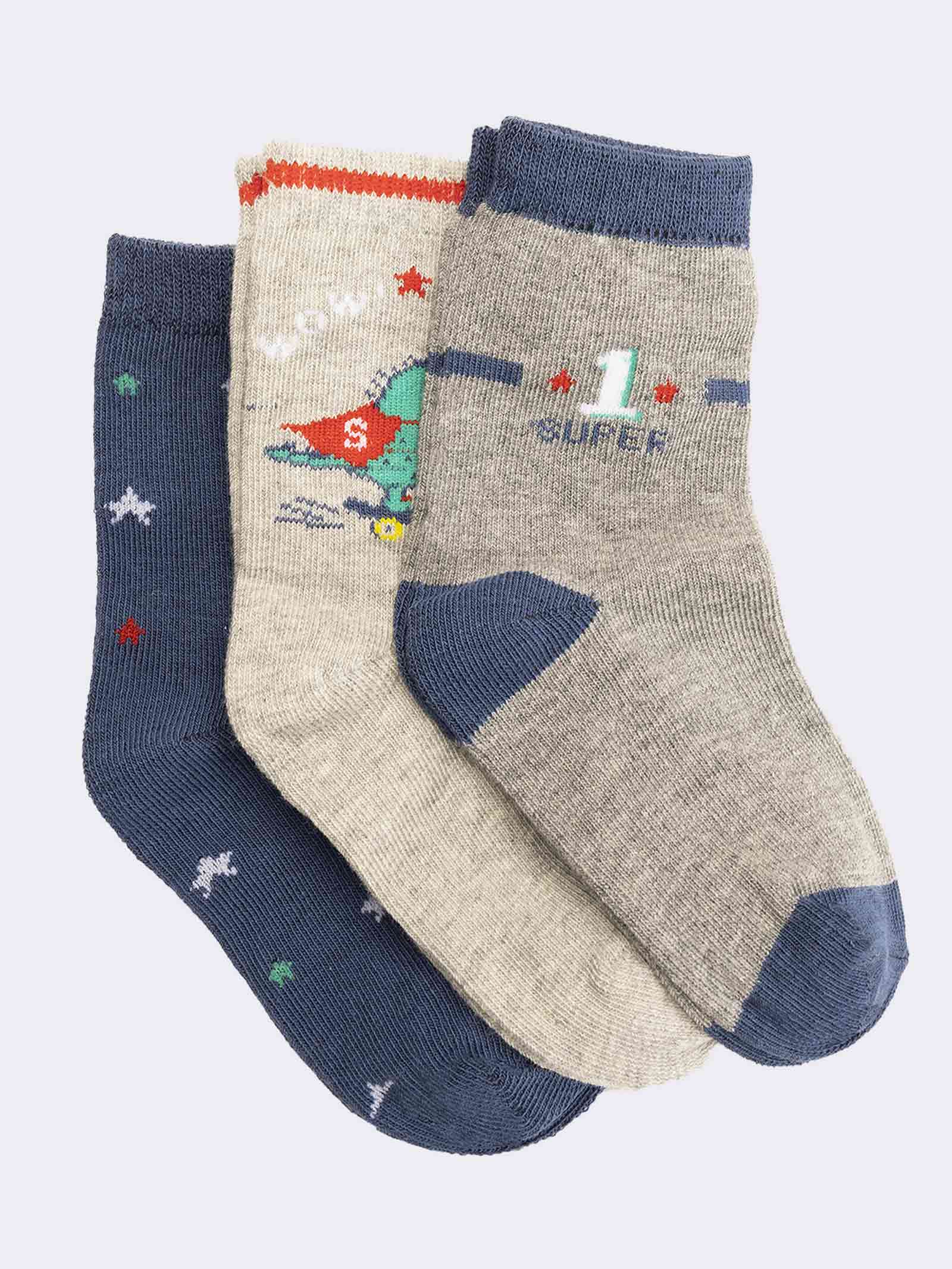 Set di Calzini Fantasia per Bambini - Confezione Regalo Cactus - Image 1