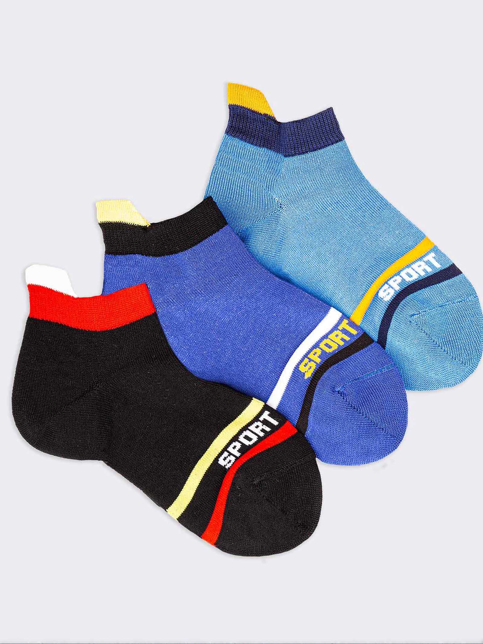 Calzini Sportivi Bambino Unisex - Pariscarpa con Design Dinamico - Image 1