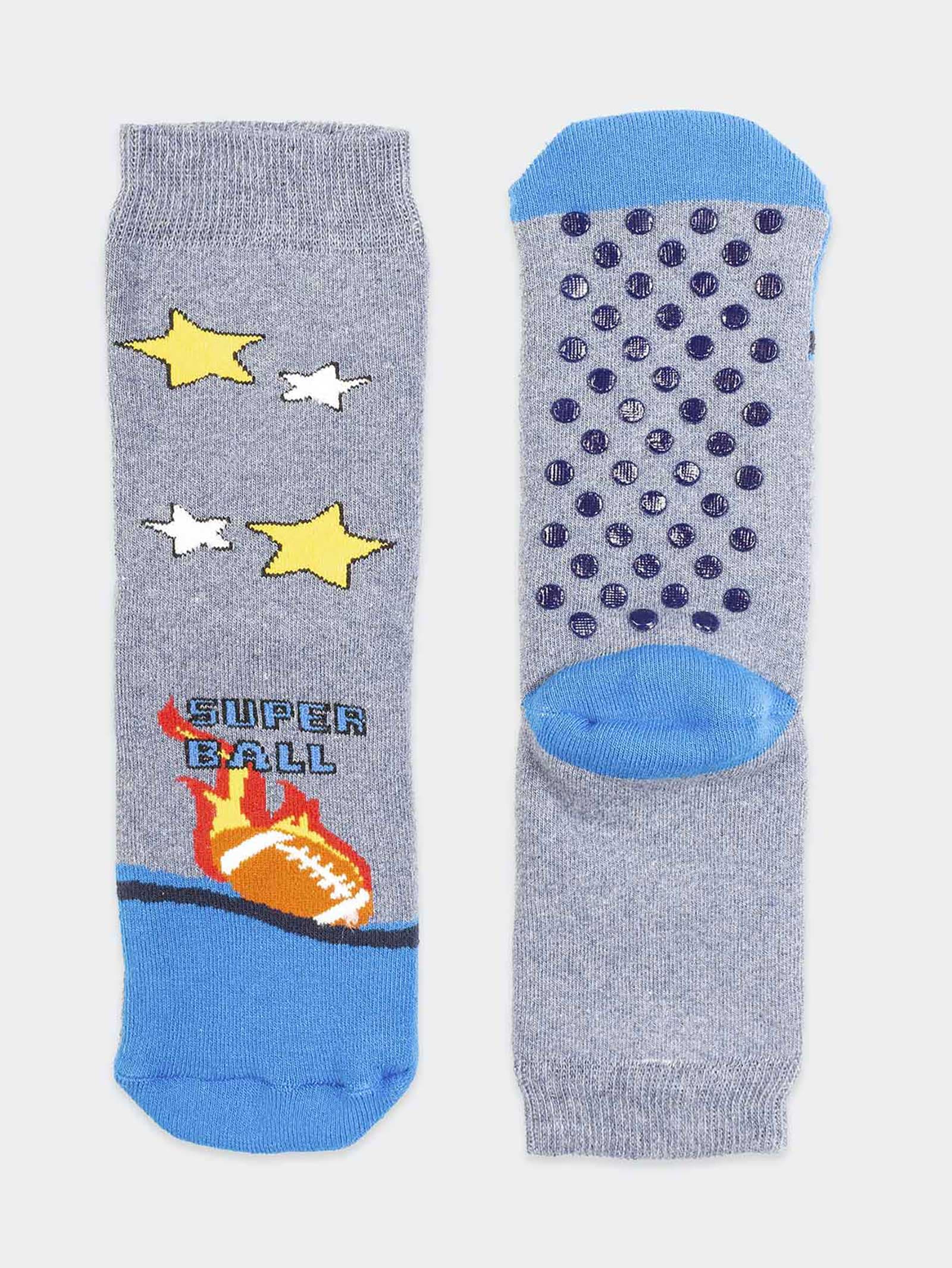Calzini Antiscivolo per Bambini con Design Sportivo - Image 1