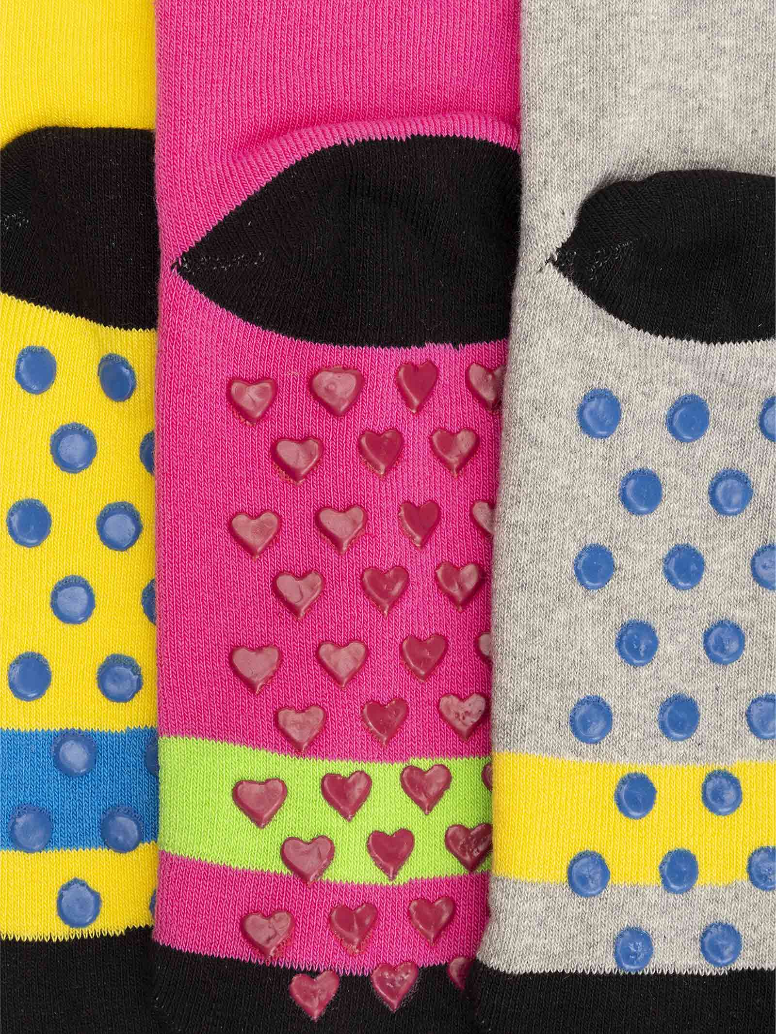 Calzini Antiscivolo per Bambini con Design Geometrico - Caldo Cotone - Image 2
