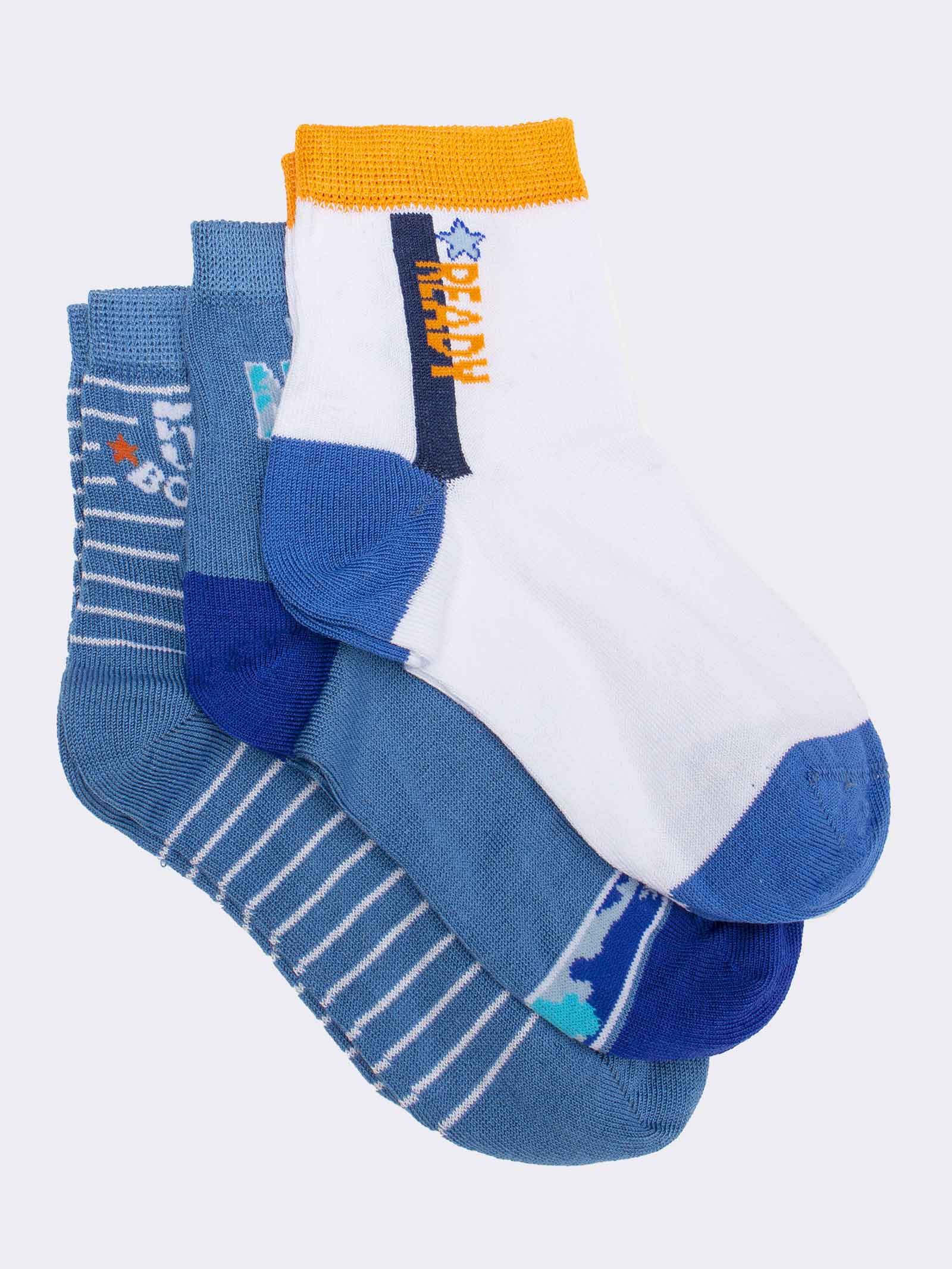 Calzini Corti Fantasia per Bambino - Design Vivace e Confortevole - Image 1