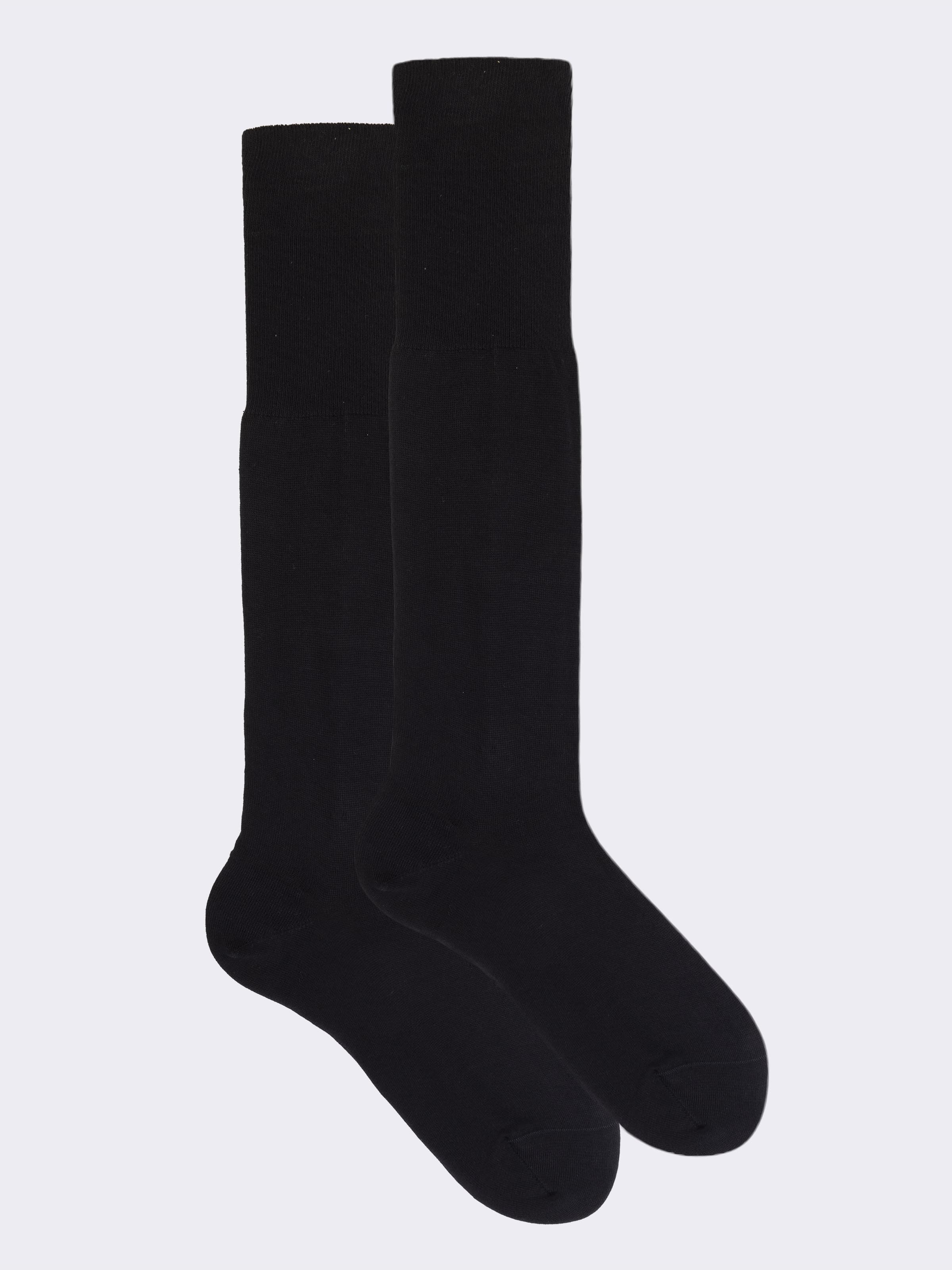 Calze lunghe piquet caldo cotone Tactel traspirante - Made in Italy - Image 1