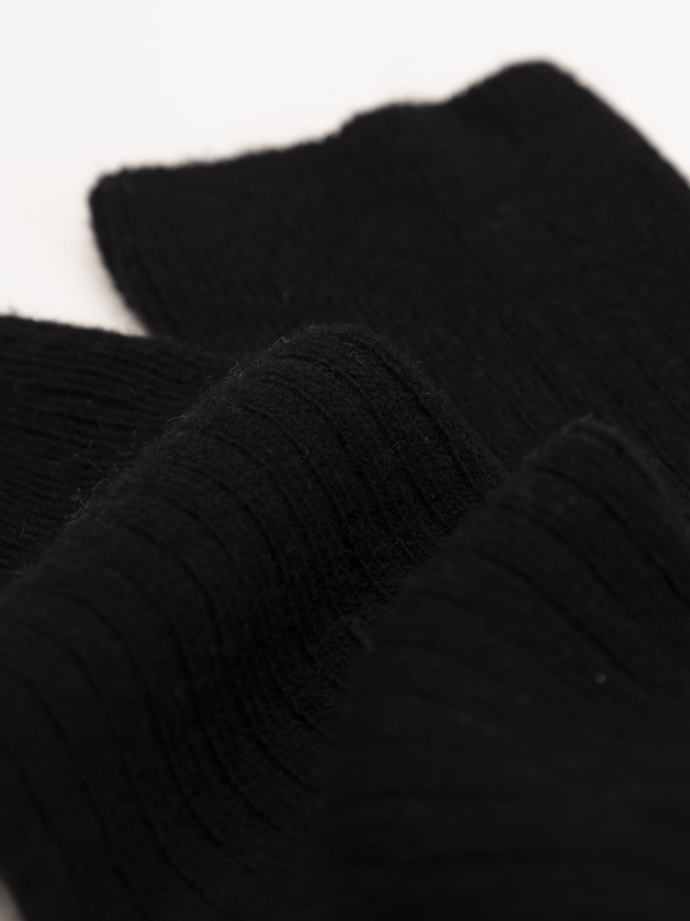 Calze Lunghe Uomo in Misto Cashmere e Lana a Coste - Made in Italy - Image 2