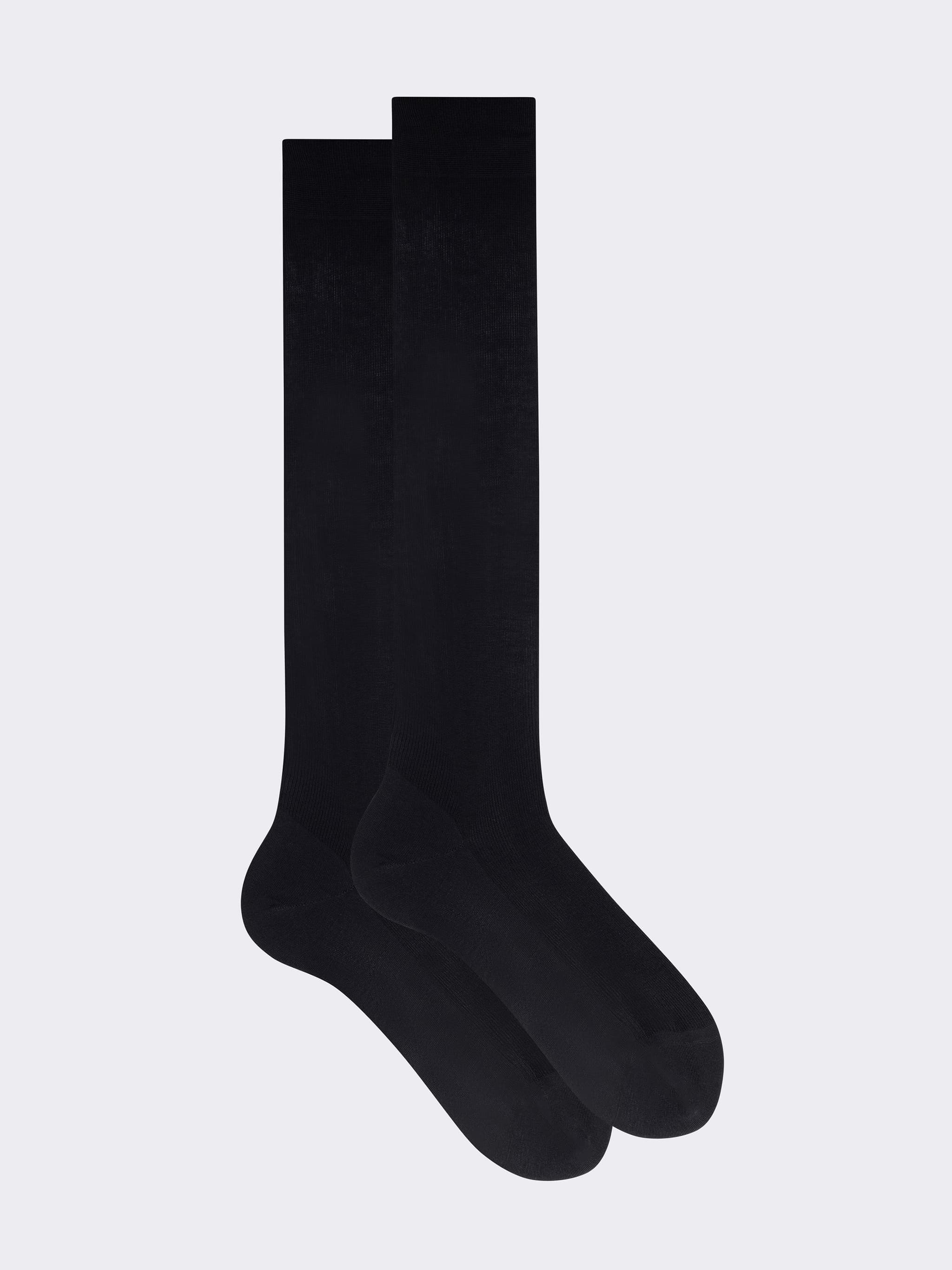 Calze lunghe costina 1:1, cotone Filo di Scozia 100% - Made in Italy - Image 7