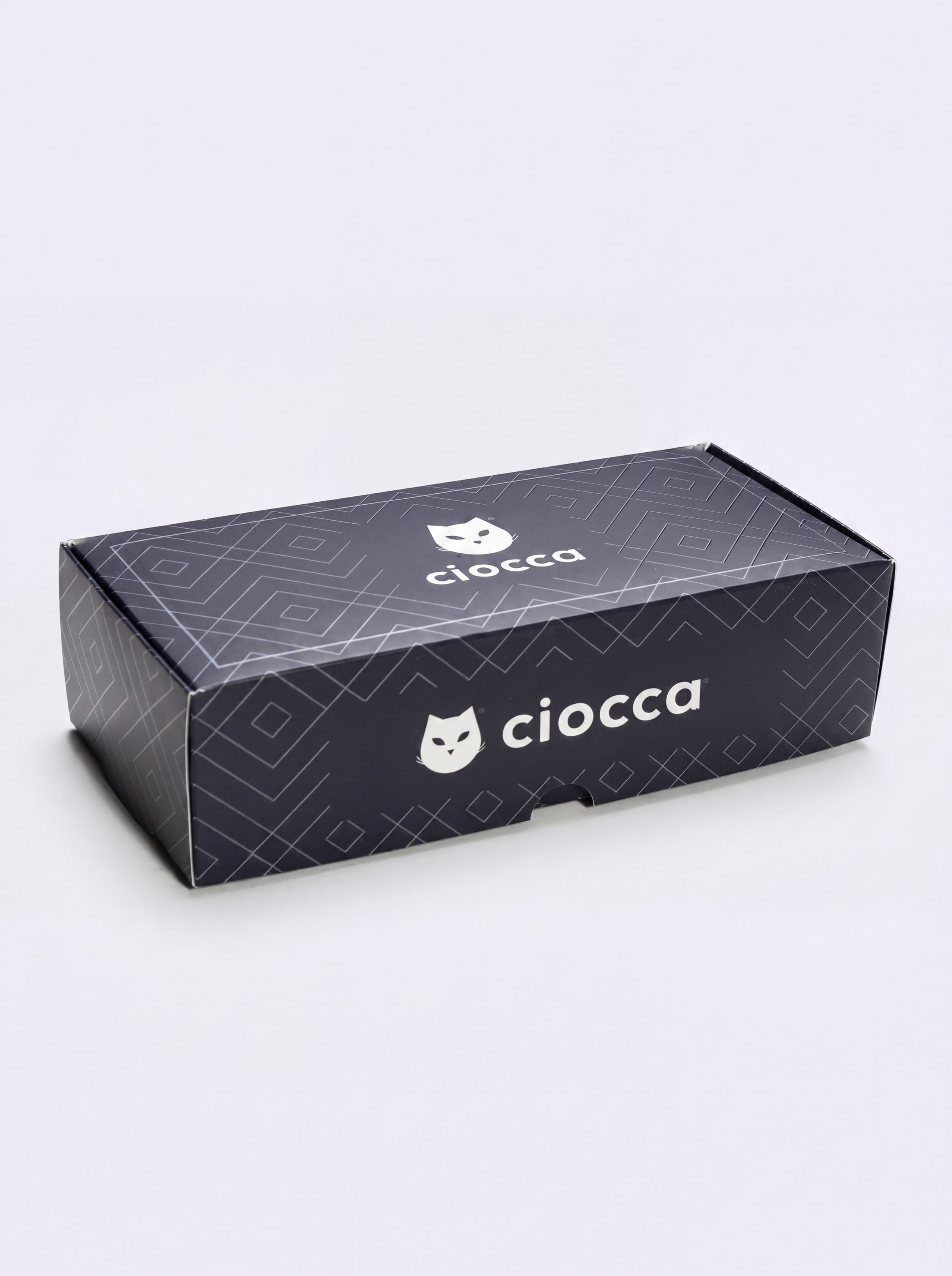 Ciocca Scatola Regalo 4 paia Calze Corte Chiffon Filo di Scozia 100% Cotone - Image 5