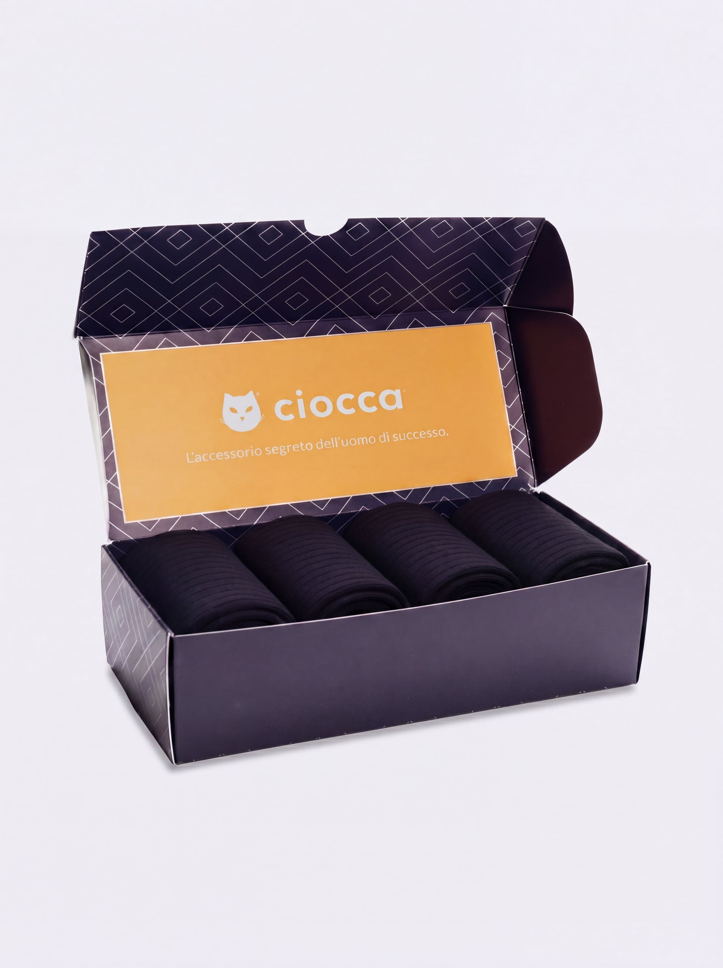 Confezione Regalo 4 Paia Calze Corte Costa Larga Filo di Scozia - Image 2