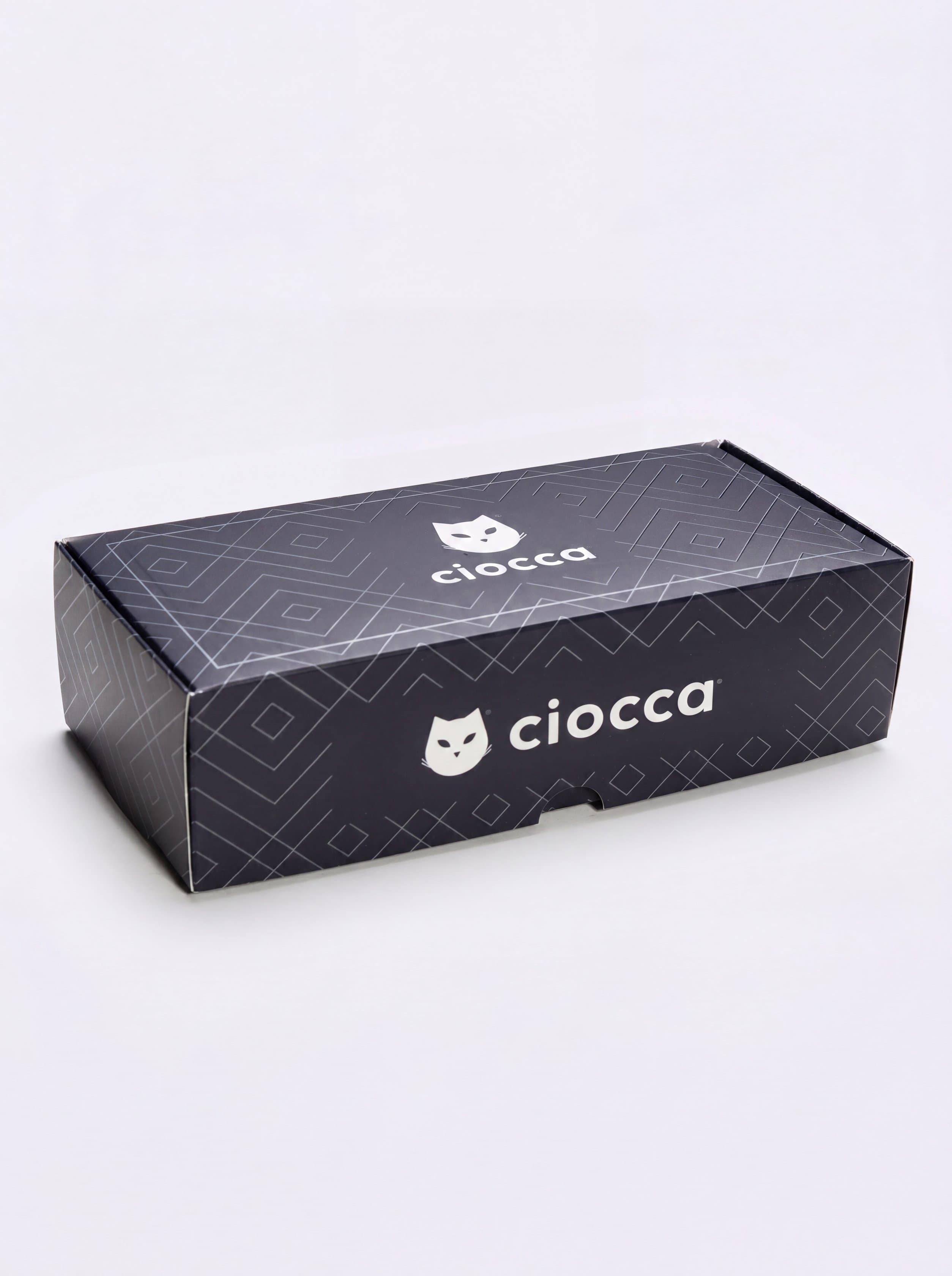 Ciocca Scatola Regalo 4 paia Calze Lunghe Costa Larga Filo di Scozia - Made in Italy - Image 5