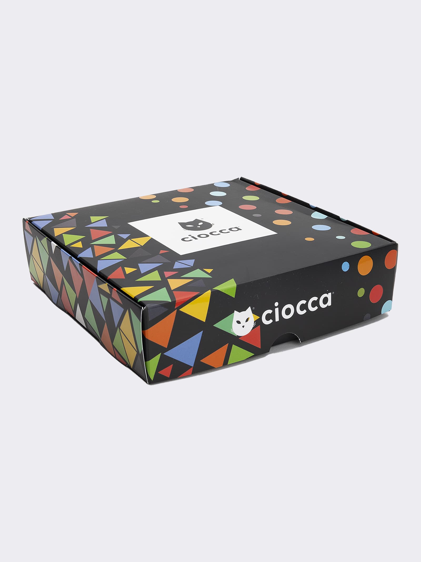 Scatola Regalo Calze Uomo corte in Cotone Caldo, 6 Paia Fantasia Pois - Image 3