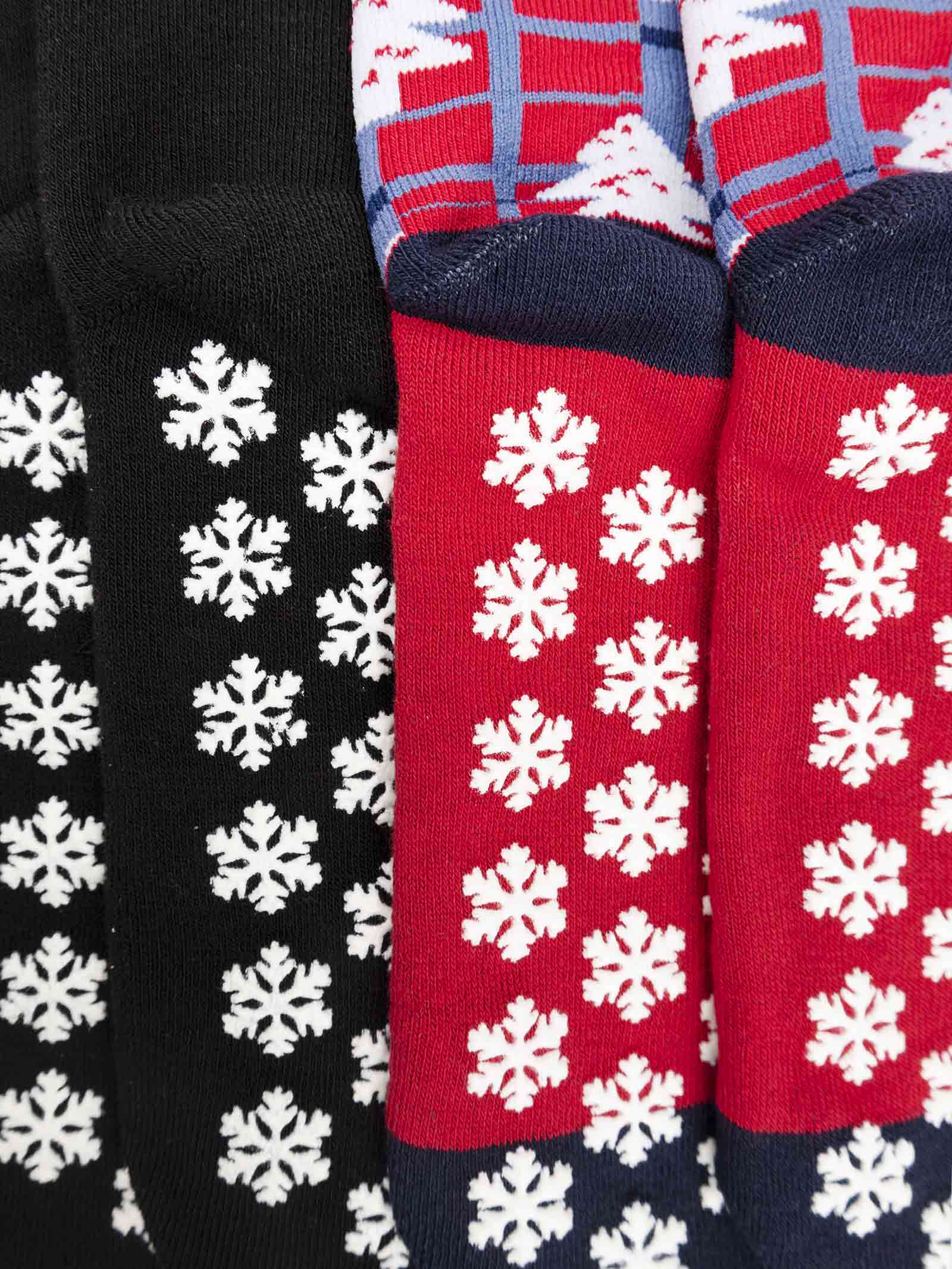 Calze Natalizie Uomo in Caldo Cotone - Calzini Corti Festivi - Image 2