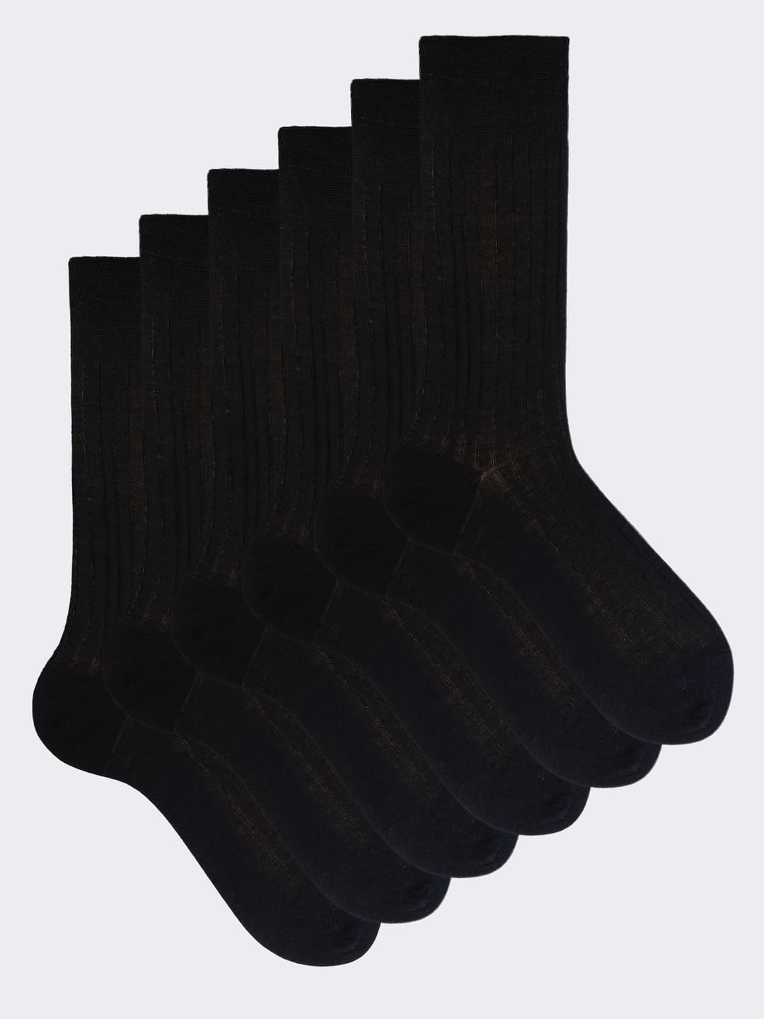DarkCom Calze Uomo In Cotone – 6 O 10 Paia, Morbide, Senza Cuciture, Antiodore, Non Restringono