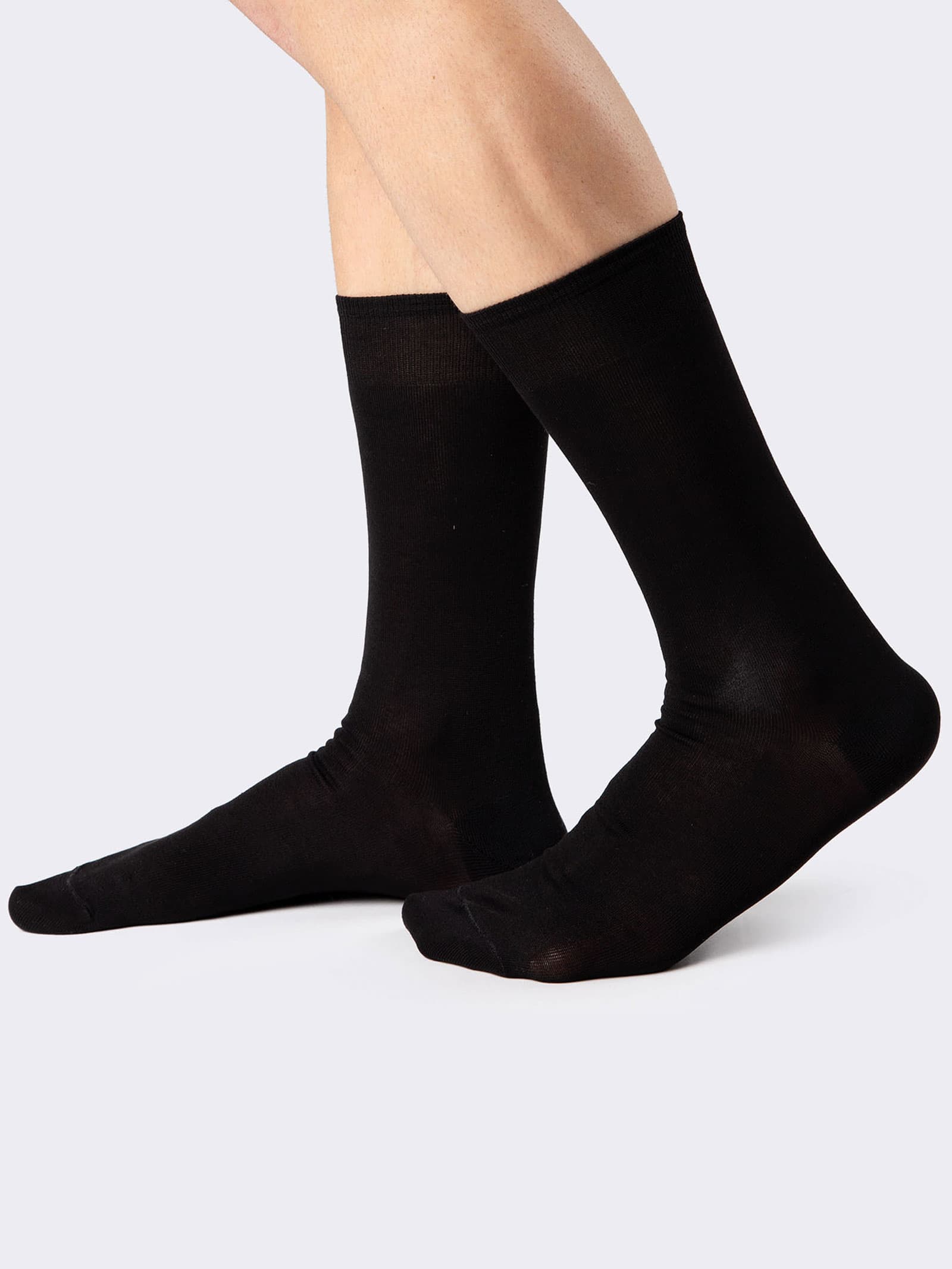 Calze Corte Uomo in Fresco Cotone - Eleganza Quotidiana - 6 paia fullscreen 1
