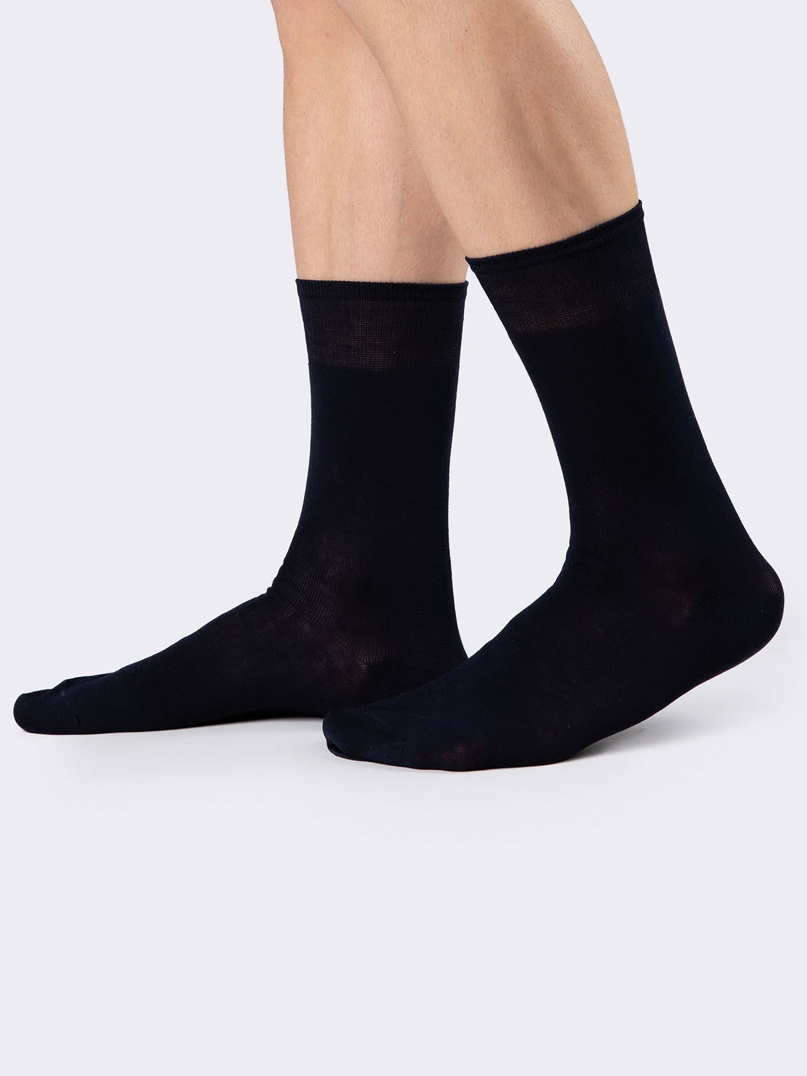 Calze Corte Uomo in Fresco Cotone - Eleganza Quotidiana - 6 paia fullscreen 3