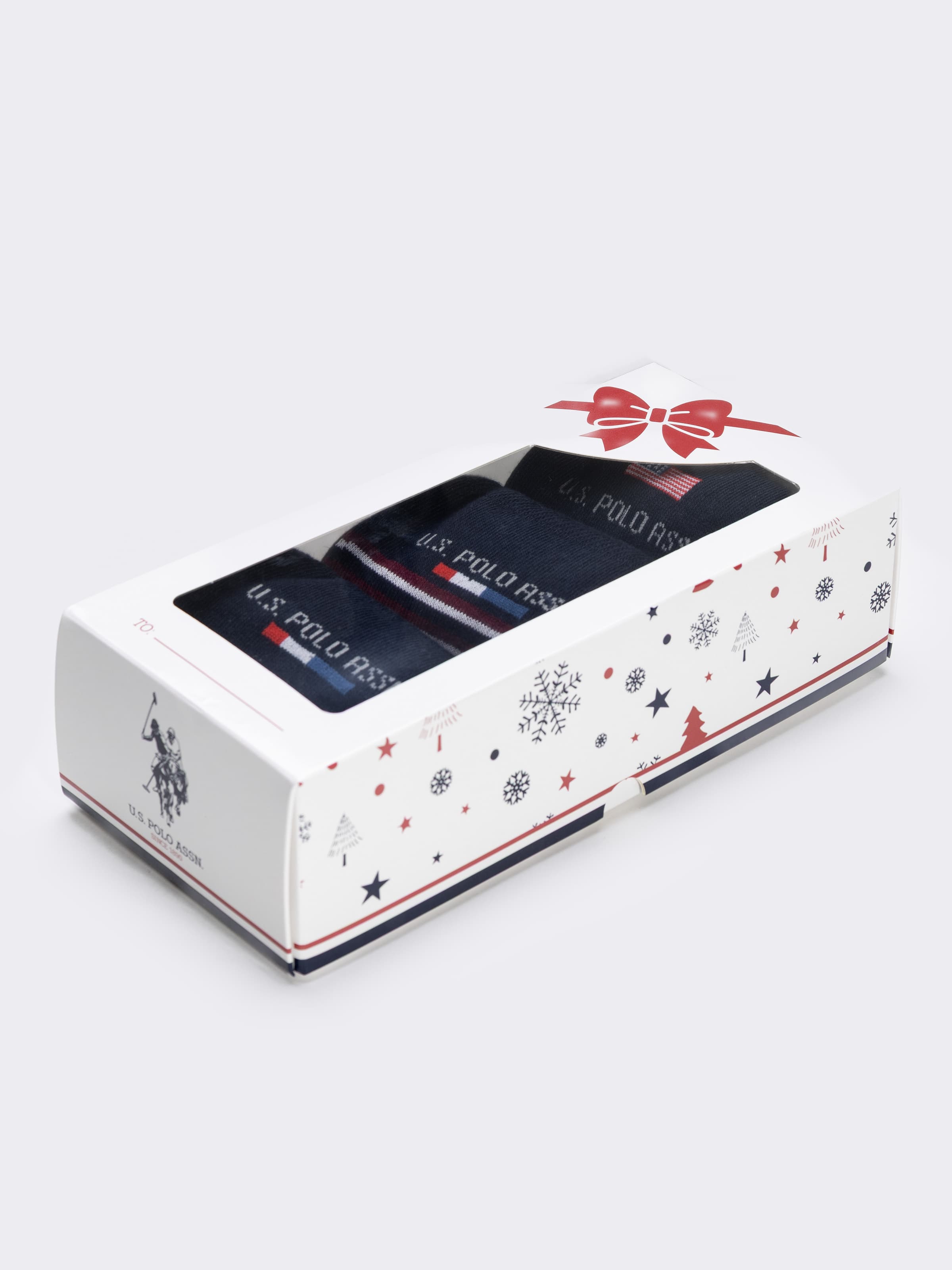 Calze Uomo U.S. POLO ASSN. Lunghe Fantasia - Scatola 3 Paia - Image 4