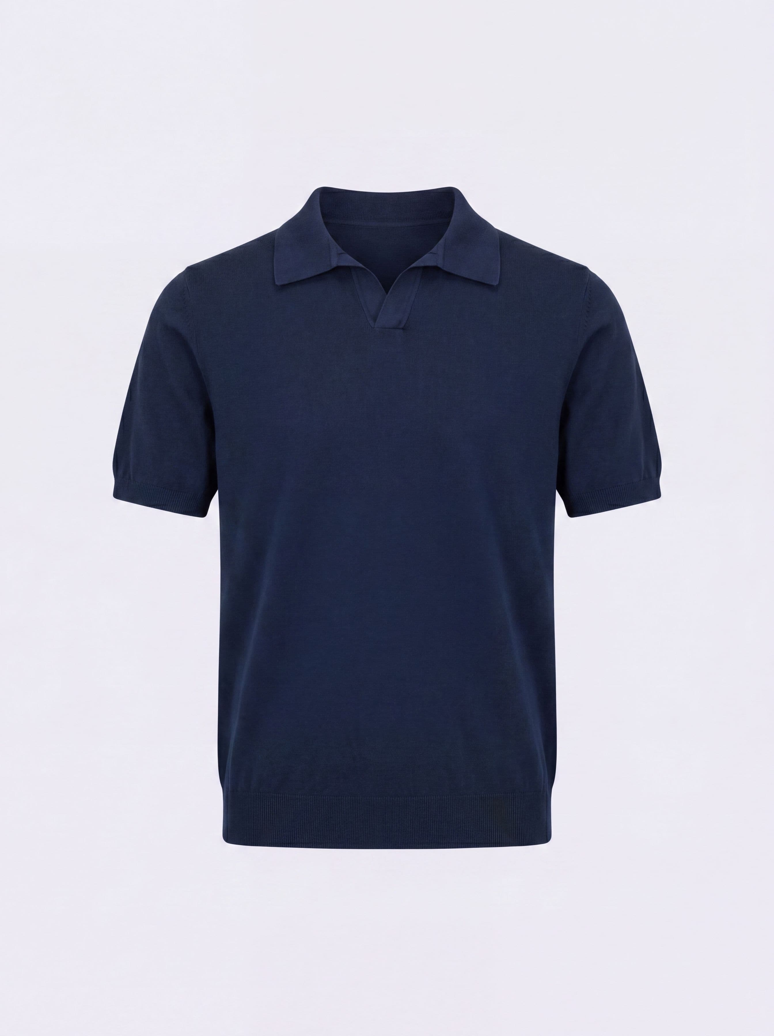 Polo a Maglia Maniche Corte in Cotone Made in Italy - Image 4