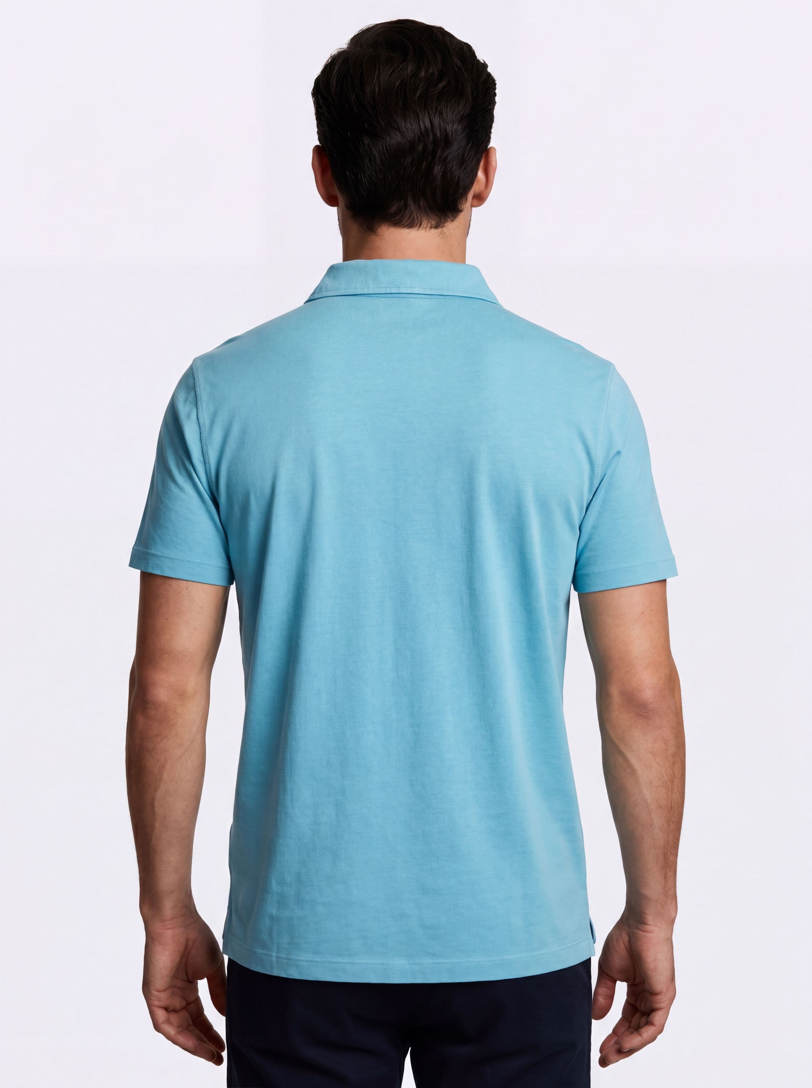 Polo Uomo in Cotone Piquet Stretch | 3 Bottoni | Made in Italy - Image 2
