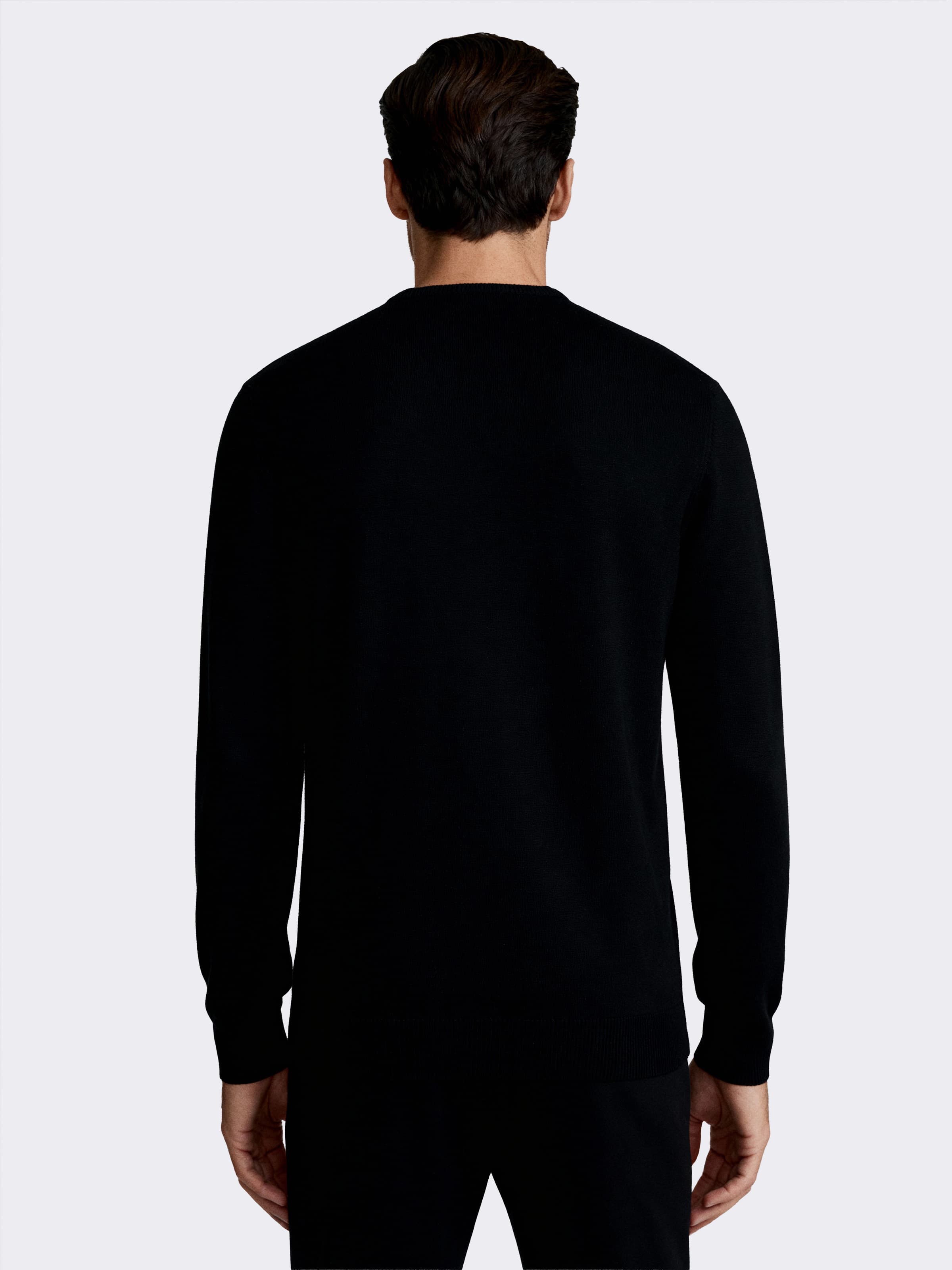 Maglia Scollo a v Uomo manica Lunga in 100% Lana Merino - Image 2