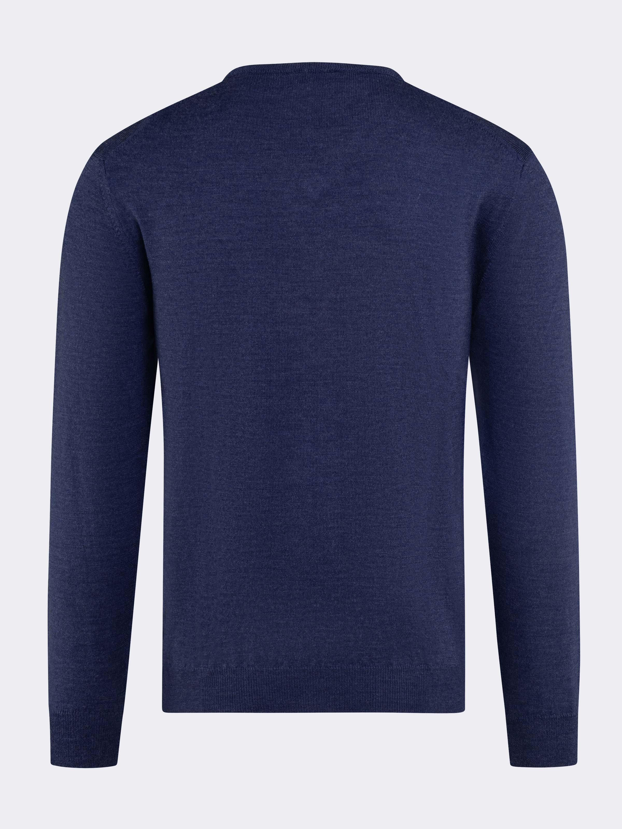 Maglia Scollo a v Uomo manica Lunga in 100% Lana Merino - Image 5