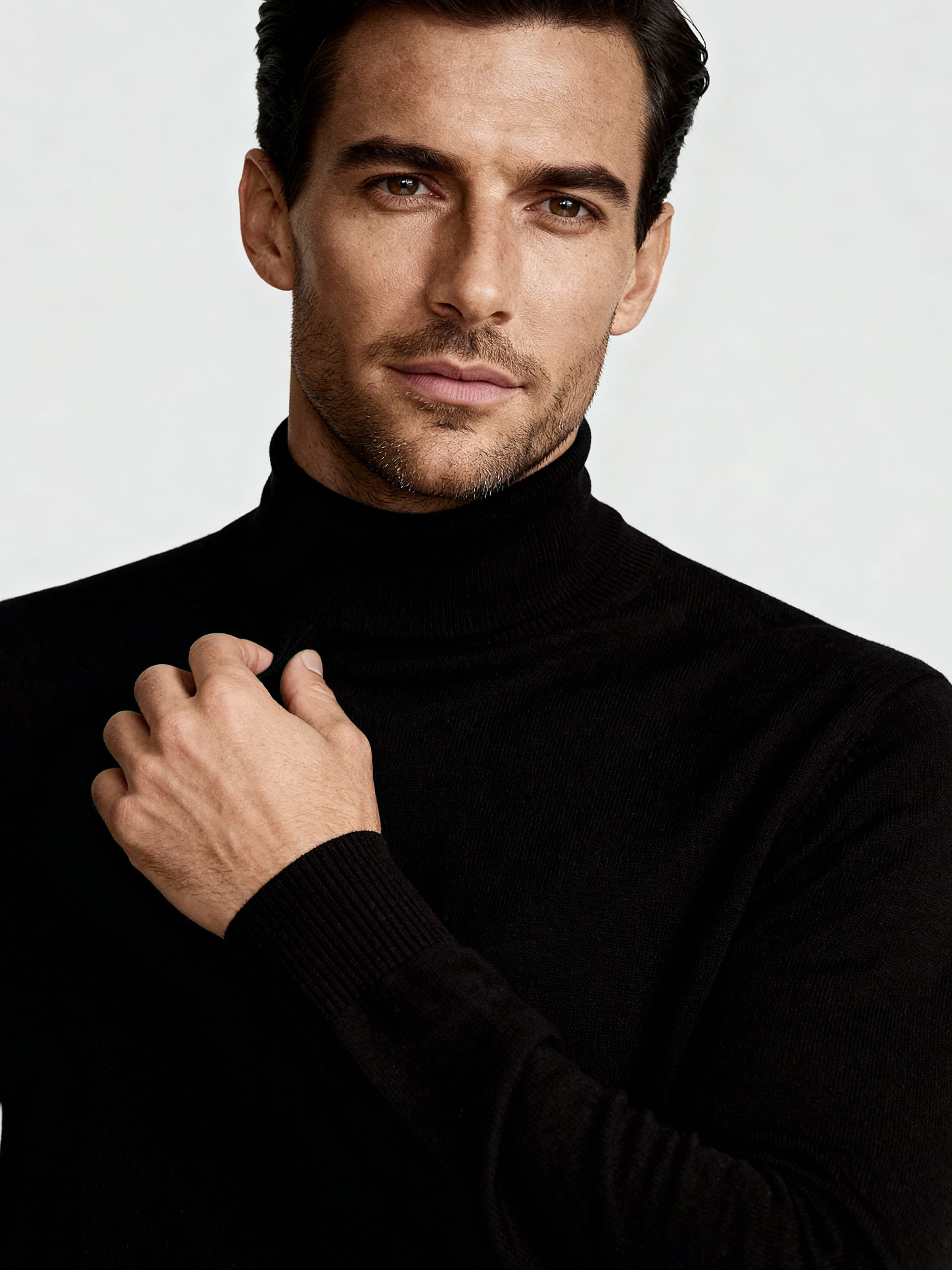 Dolcevita uomo manica lunga in 100% Lana Merino - Image 3