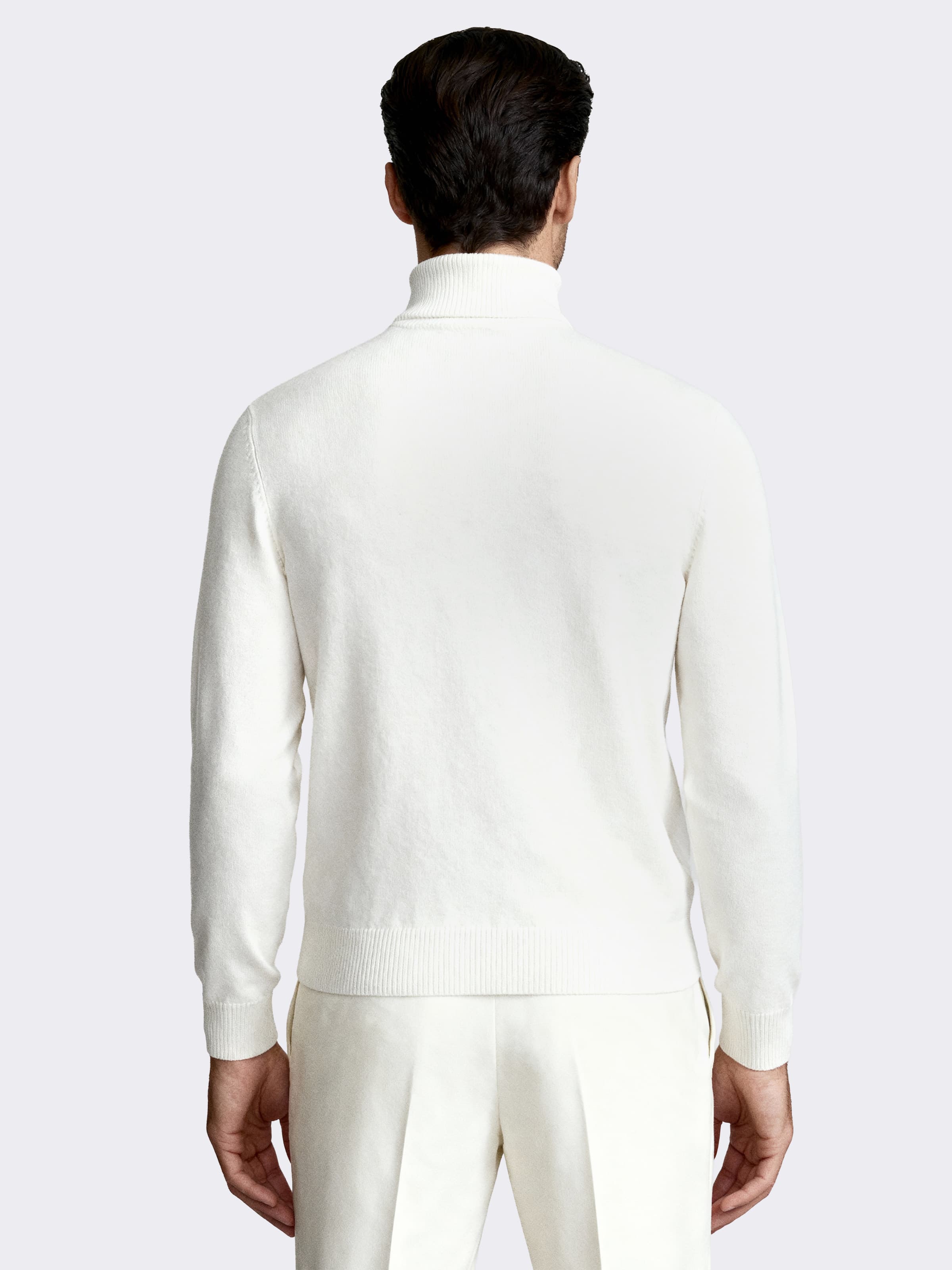 Dolcevita uomo manica lunga in 100% Cashmere - Image 2
