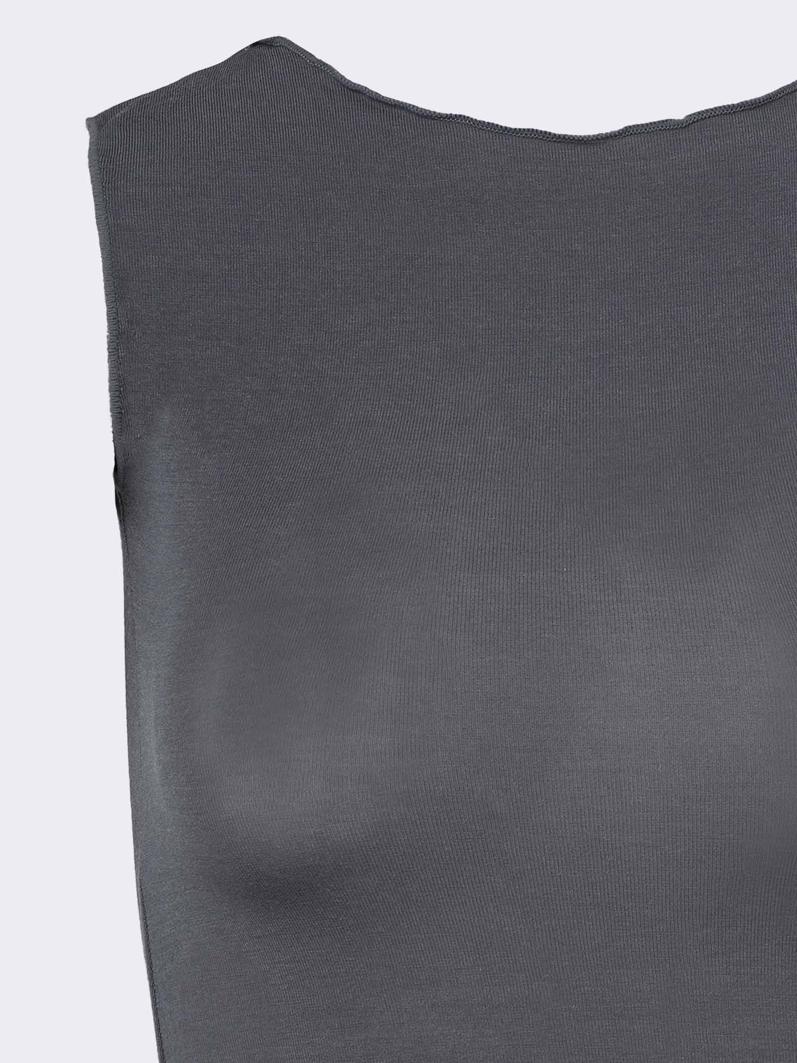 Maglia Donna Girocollo a in Cashmere & senza Maniche - Intimo Elegante e Caldo - Image 3