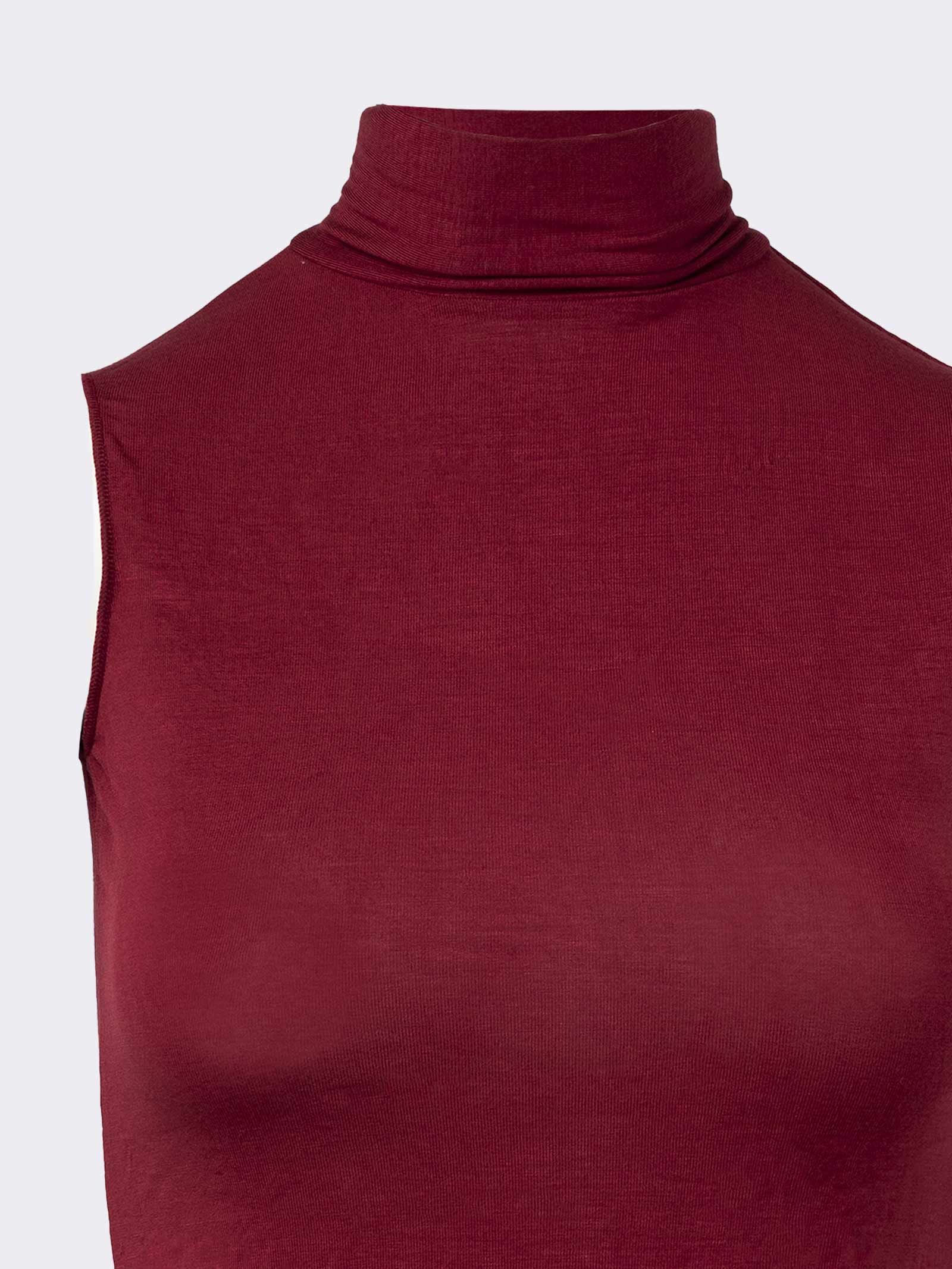 Canotta Dolcevita Donna in Cashmere e Modal, Intimo Elegante e Caldo - Image 3