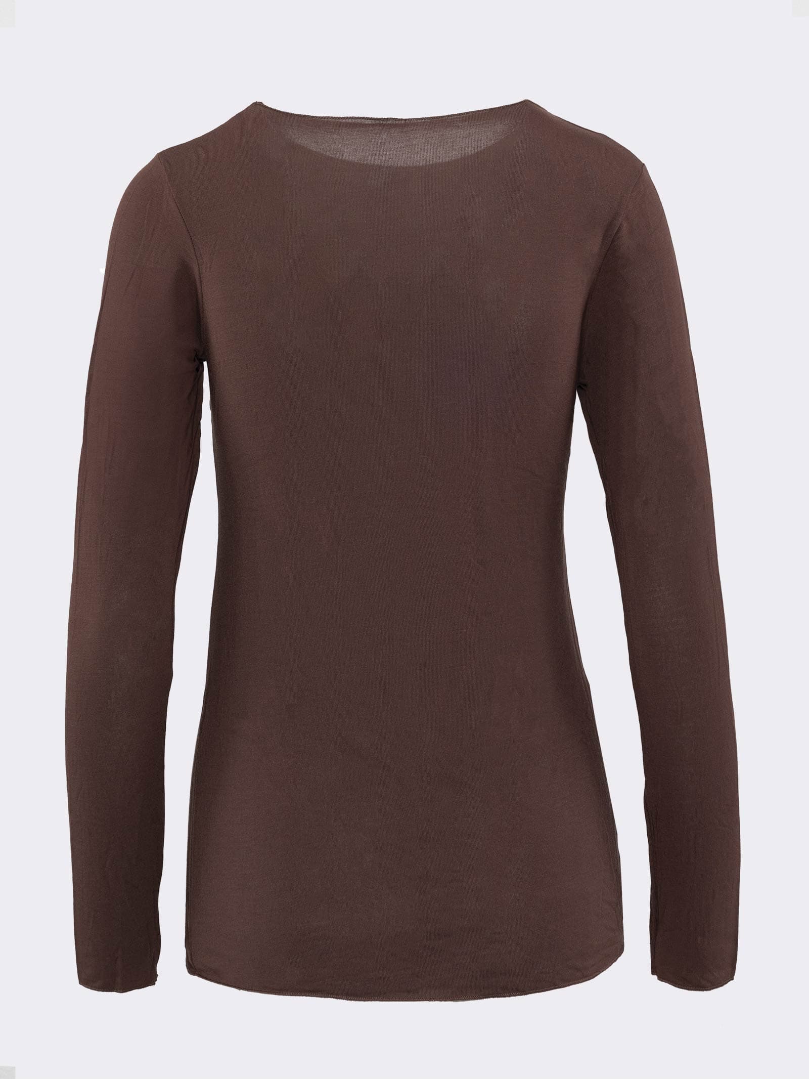 Jadea Maglia Cashmere Mezza Manica Collo Alto, Sottogiacca Donna