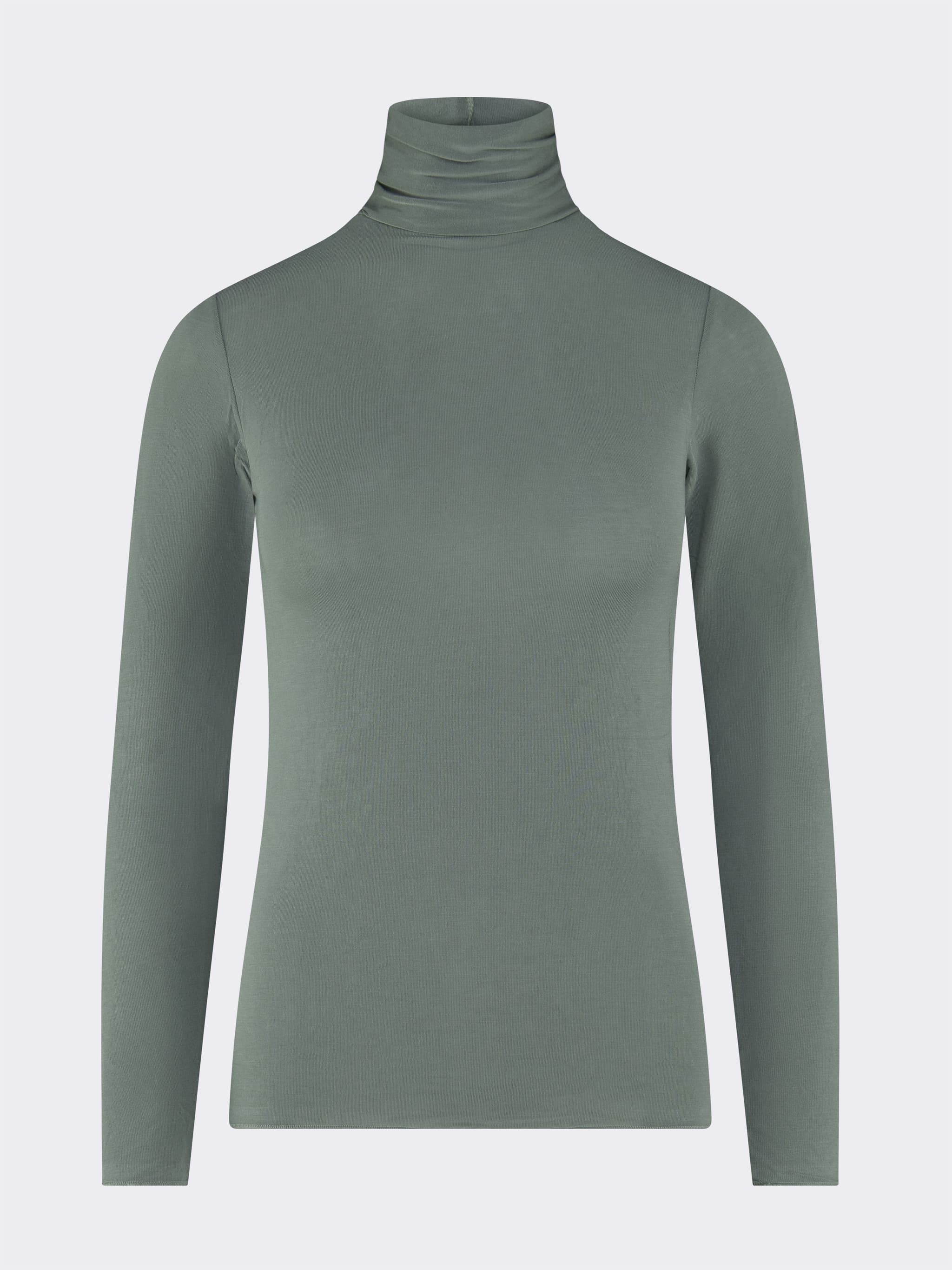 Maglia Donna Collo Dolcevita in Cashmere Modal Manica Lunga