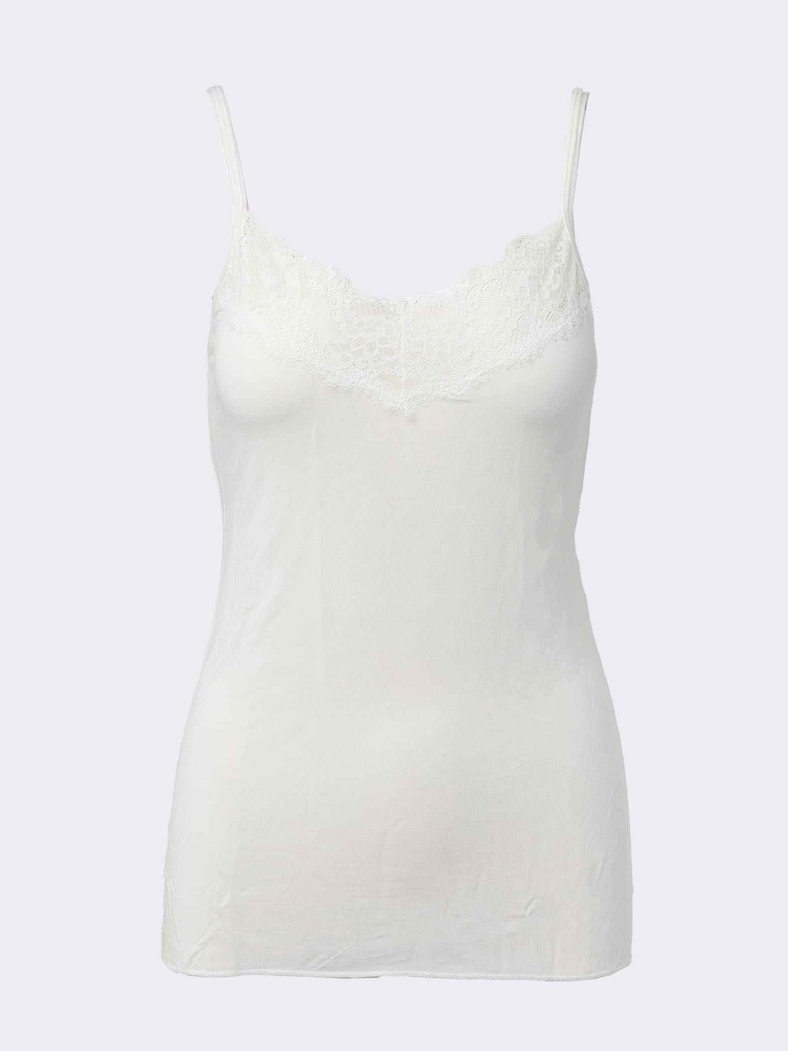 Canotta Donna Cashmere & Modal con Pizzo - Intimo Elegante e Caldo - Image 4