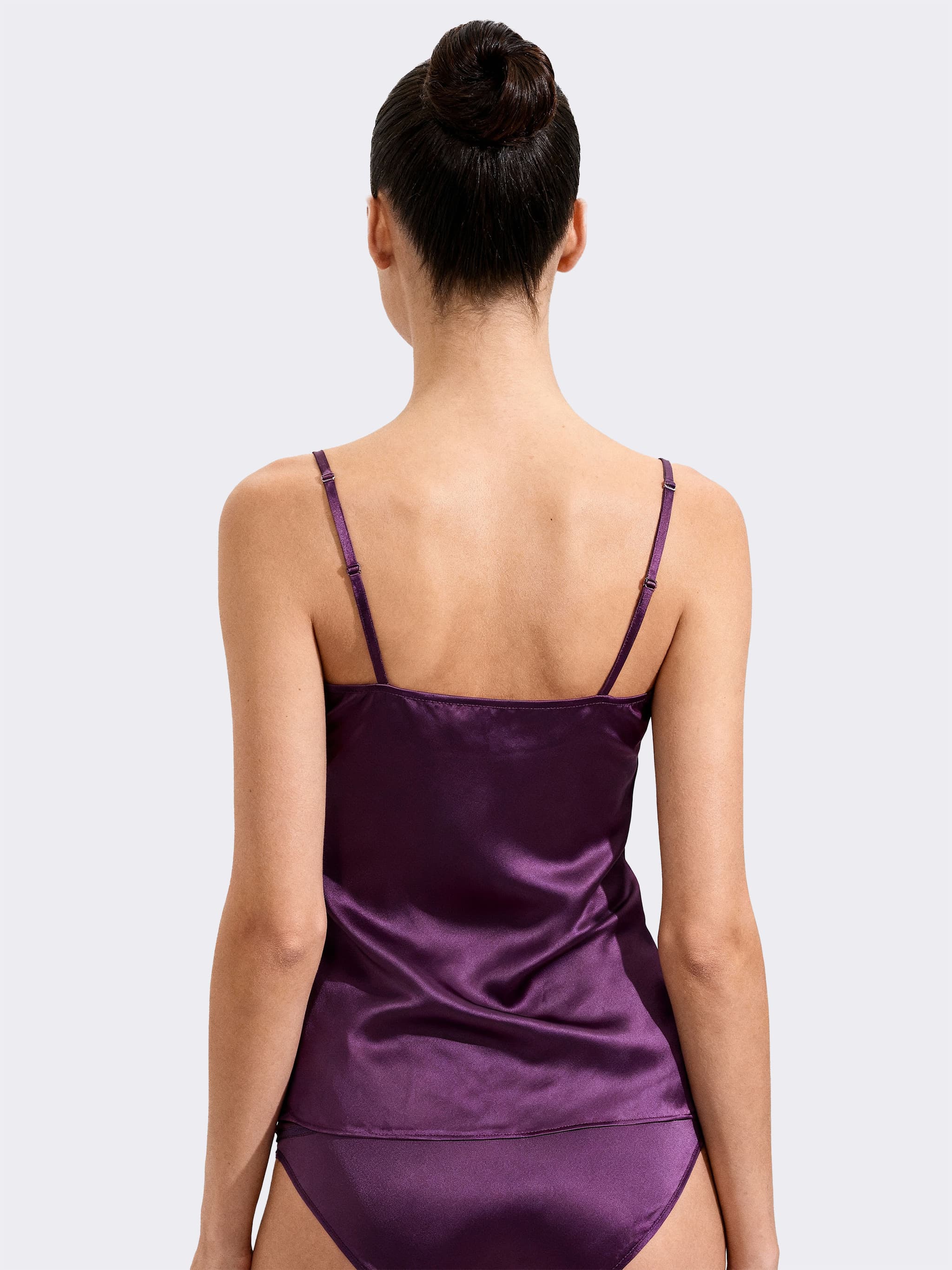 Abito da notte da donna, sexy, in raso, senza maniche, con spalline sottili, tinta unita, con scollo a V, per il tempo libero, taglie forti, Blu, 3XL
