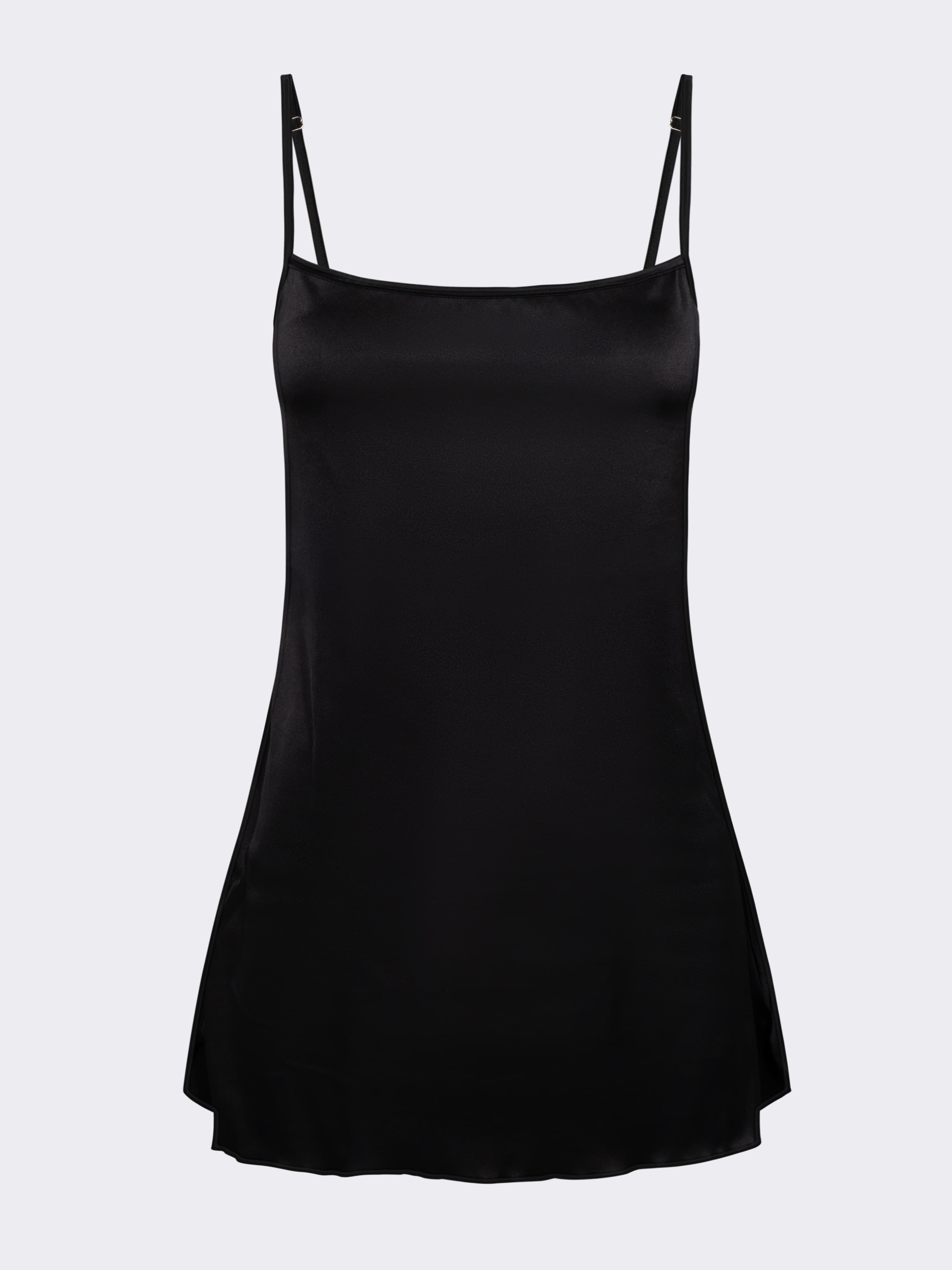 Babydoll Donna Effetto Seta Tinta Unita - Intimo - Image 3