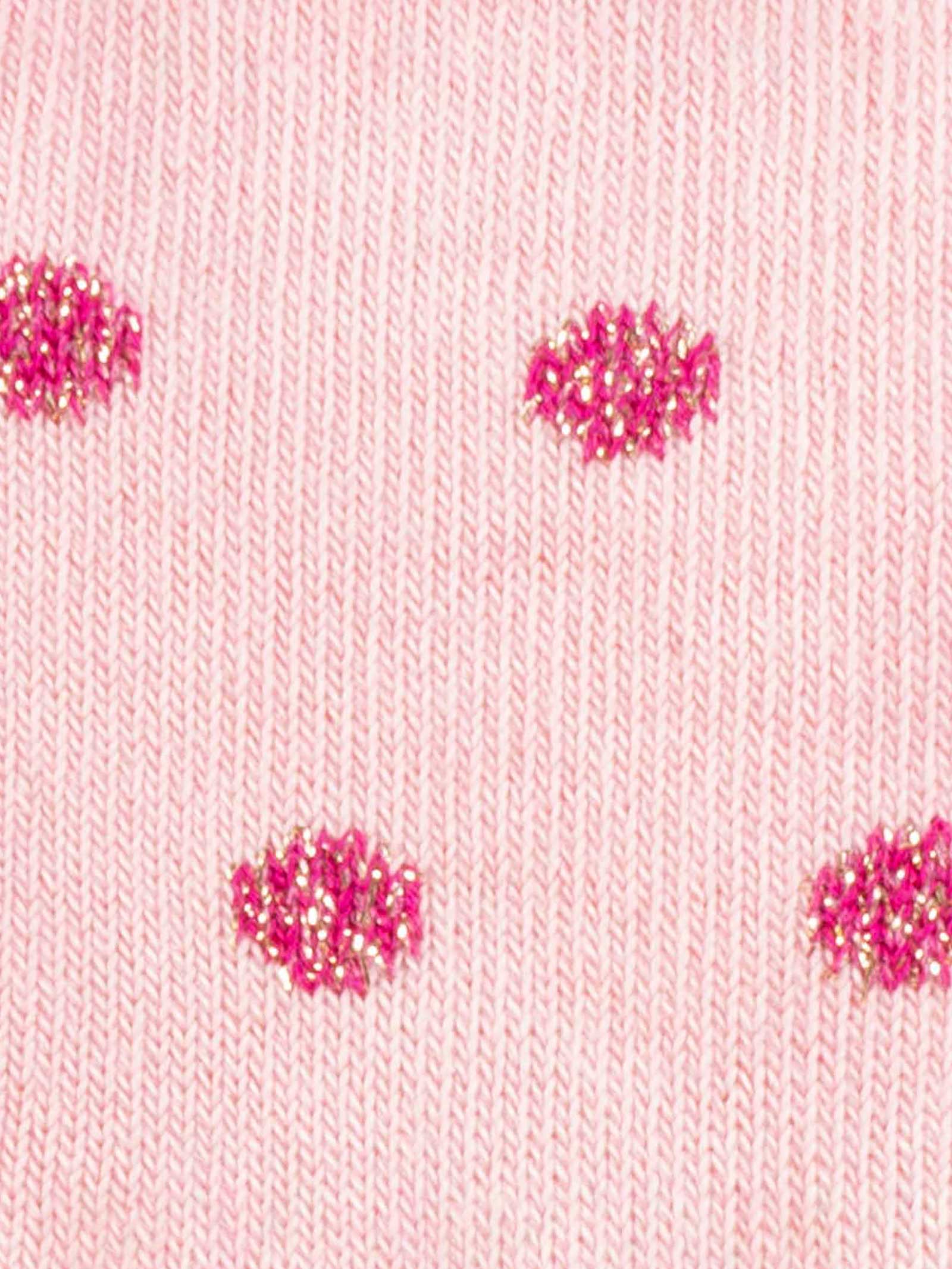 Calzini Corti a Pois in Cotone Biologico Bambina - Image 2