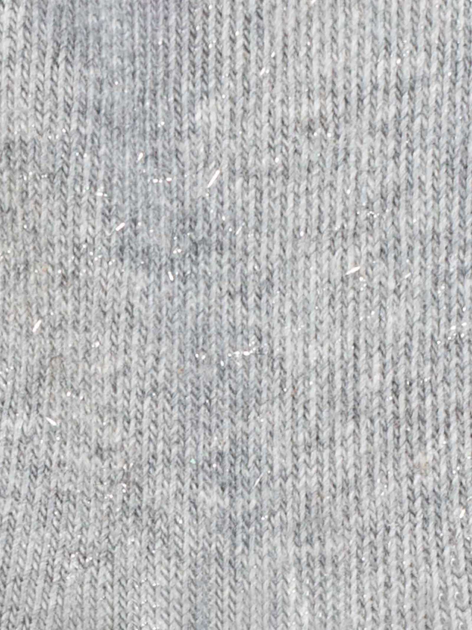 Calzini Corti Bambina con Fiocco Decorativo in Caldo Cotone Biologico - Image 2
