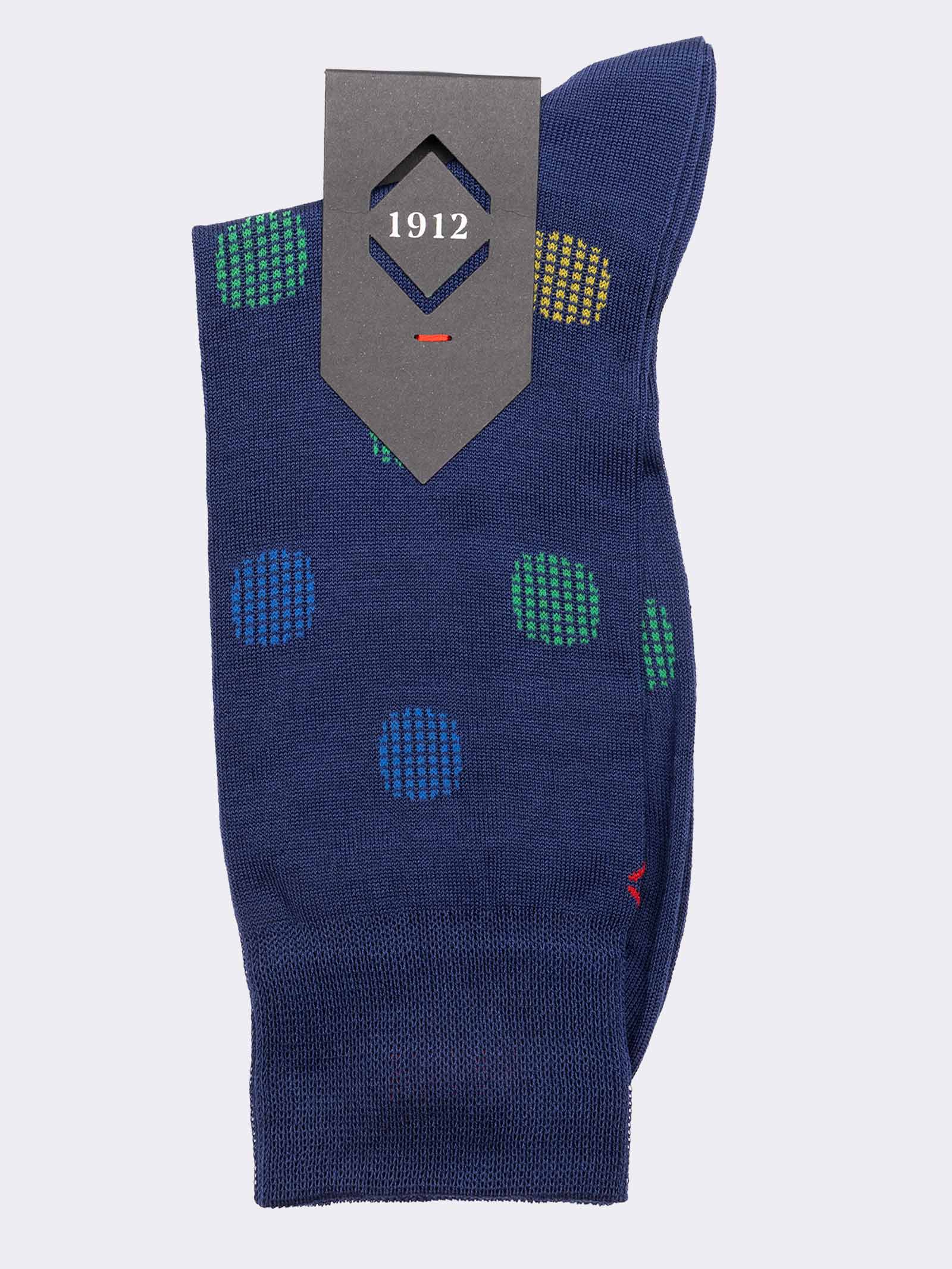 Calze Corte Uomo a Pois - Design Elegante e Casual Chic - Image 3