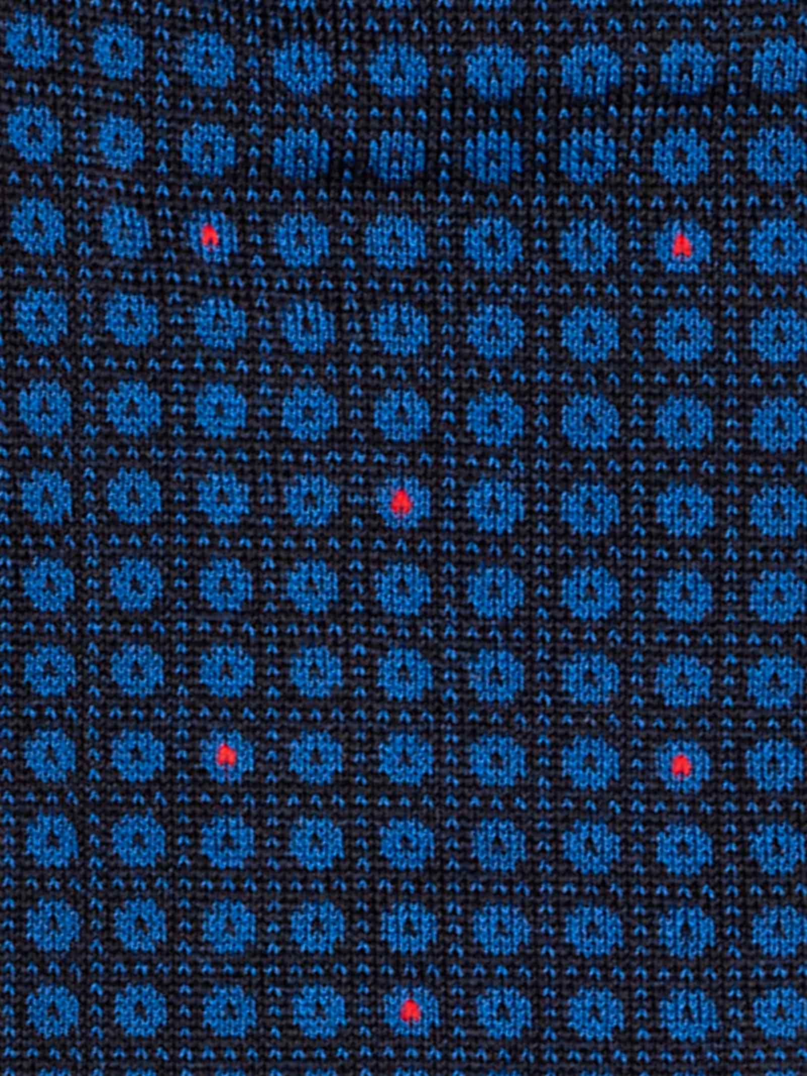 Calzini Uomo Eleganti in Cotone con Micro Pattern - Lunghi - Image 2