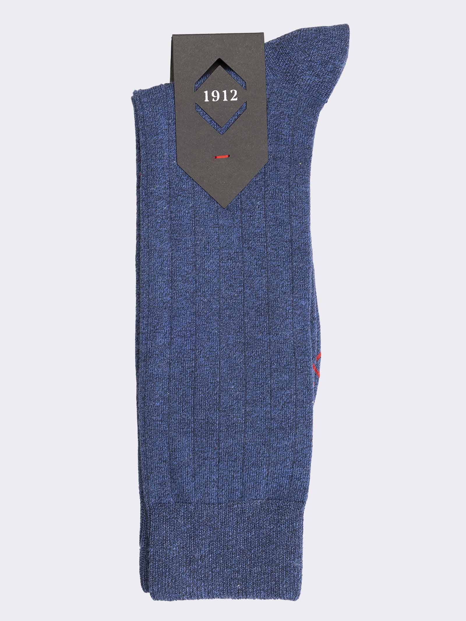 Calze corte da Uomo a coste in fresco Cotone - Made in Italy - Image 2