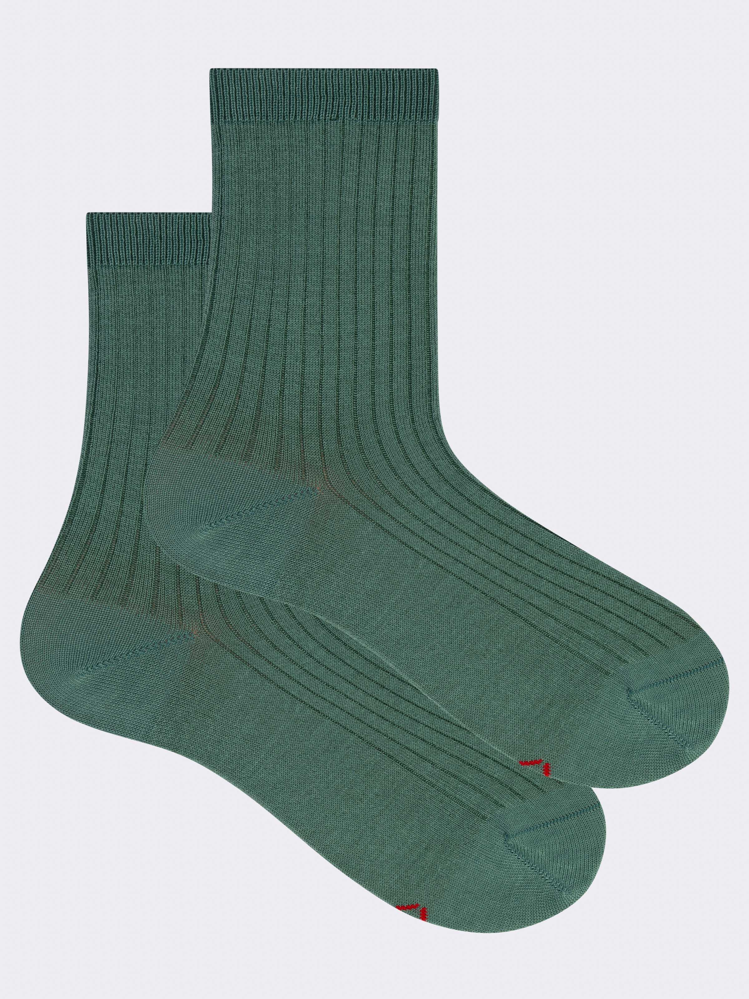 Calze corte Donna in Fresco cotone - Classiche ed eleganti