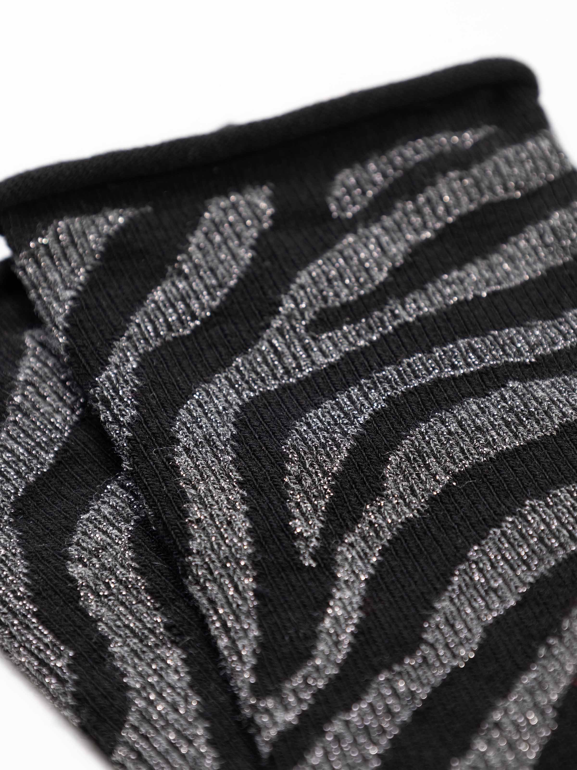Calze Corte Fantasia Animalier in Caldo Cotone - Made in Italy - Image 2