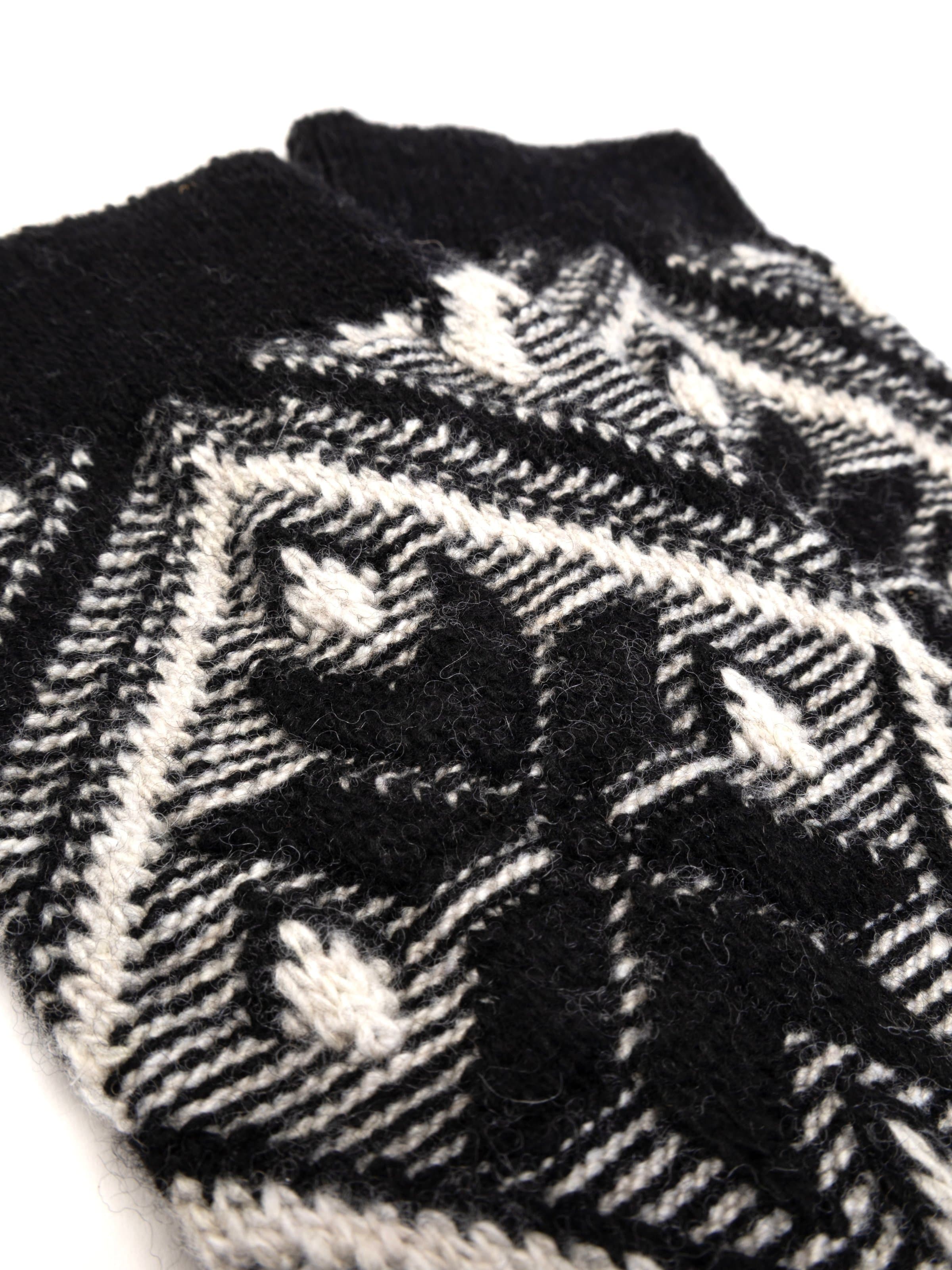 Calze Corte Donna Fantasia Norvegese in Misto Cashmere - Image 2