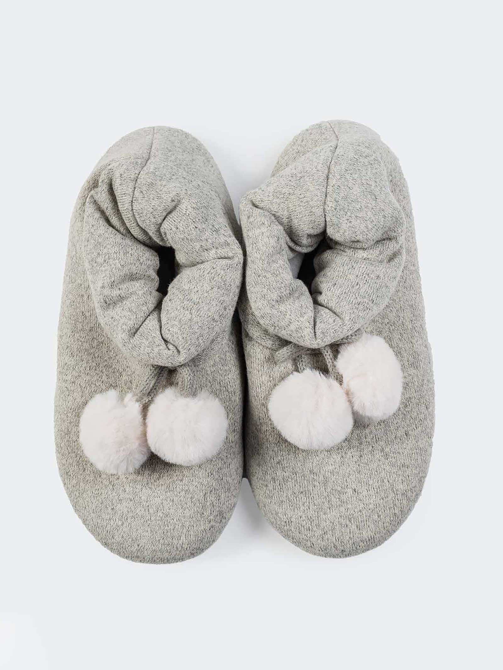 Pantofole Unisex con Pompon - Comfort Elegante per Casa - Image 2