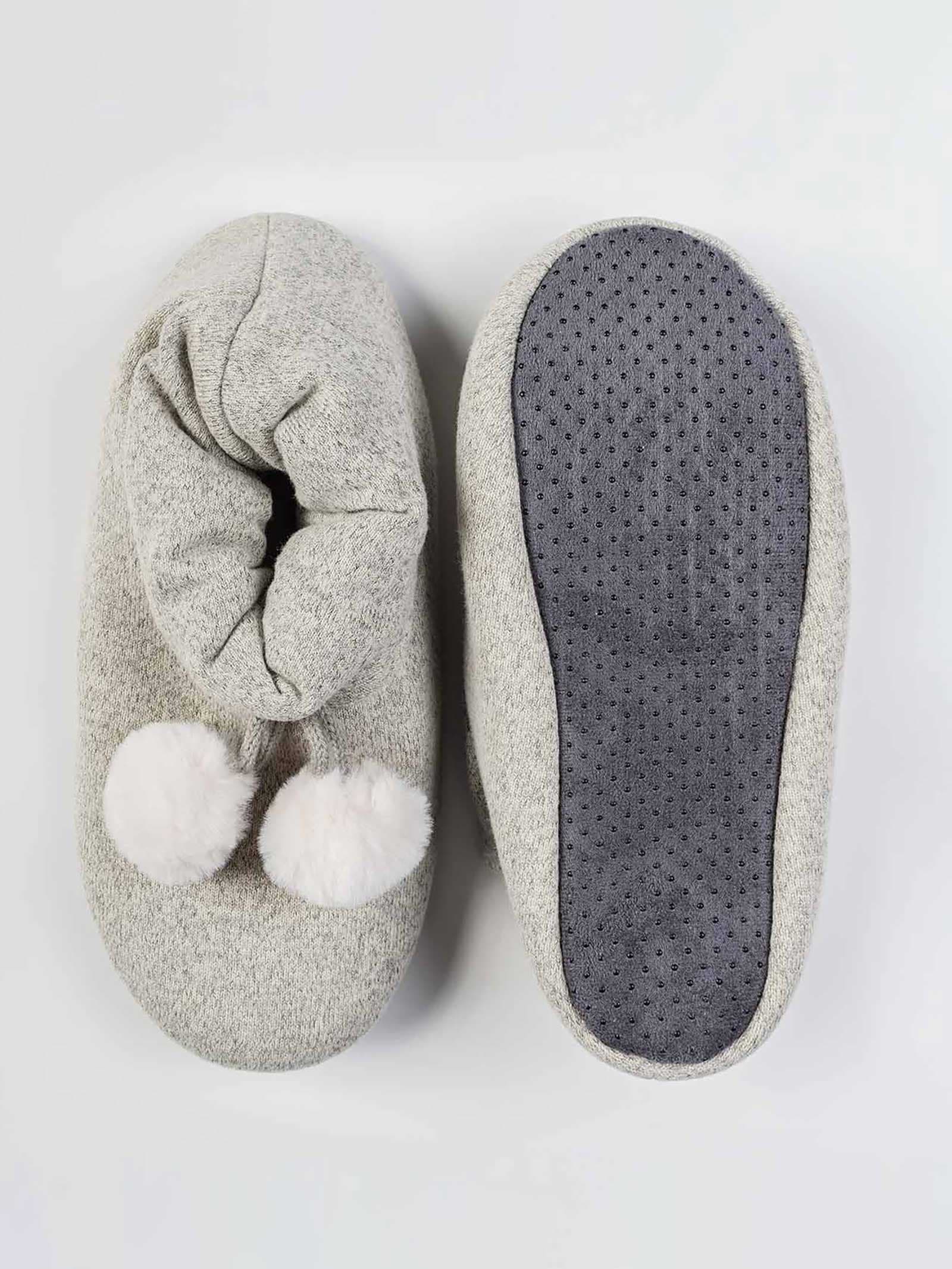 Pantofole Unisex con Pompon - Comfort Elegante per Casa - Image 3