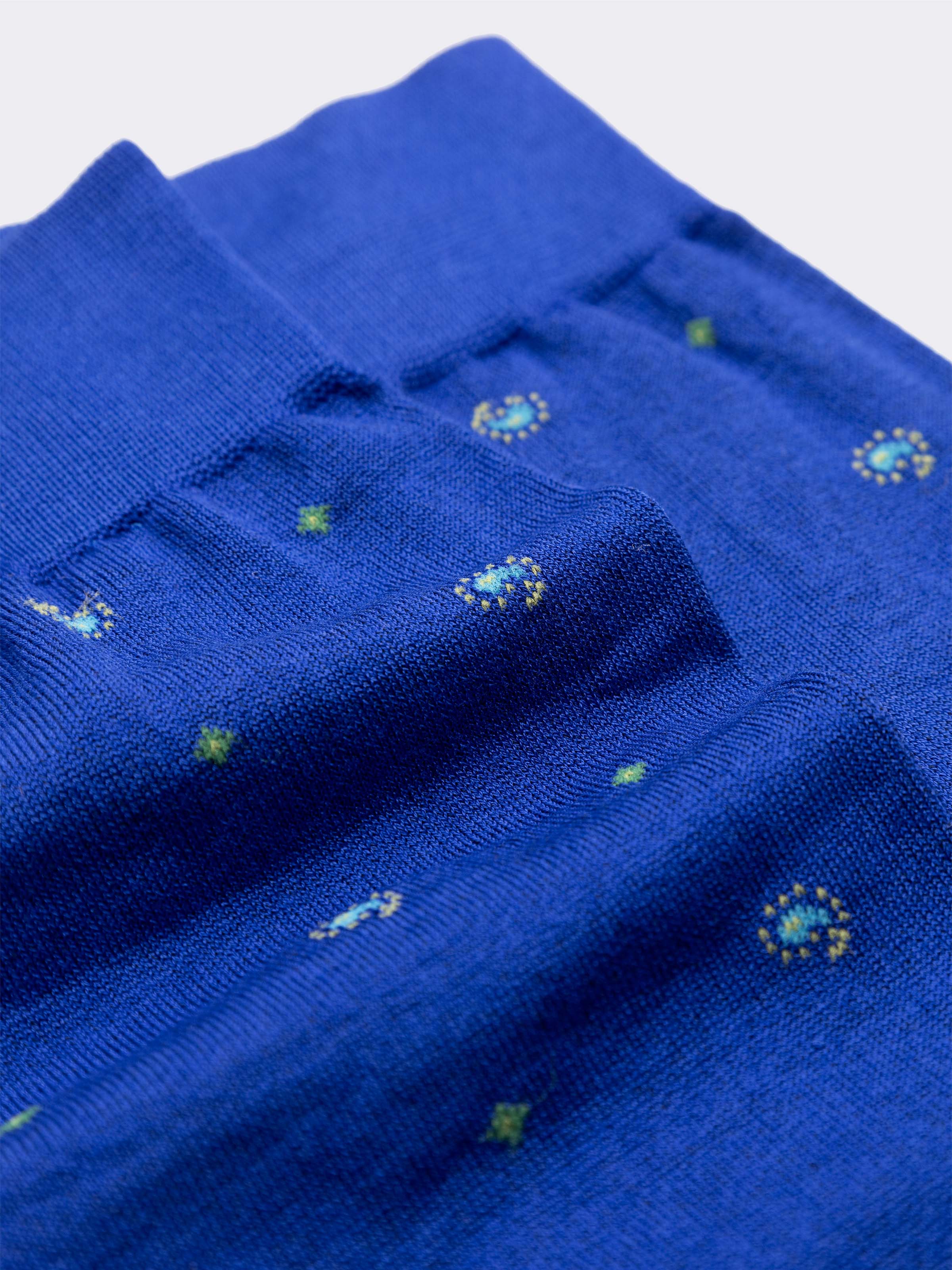 Calze corte in fresco Cotone fantasia Cashmere - Image 2