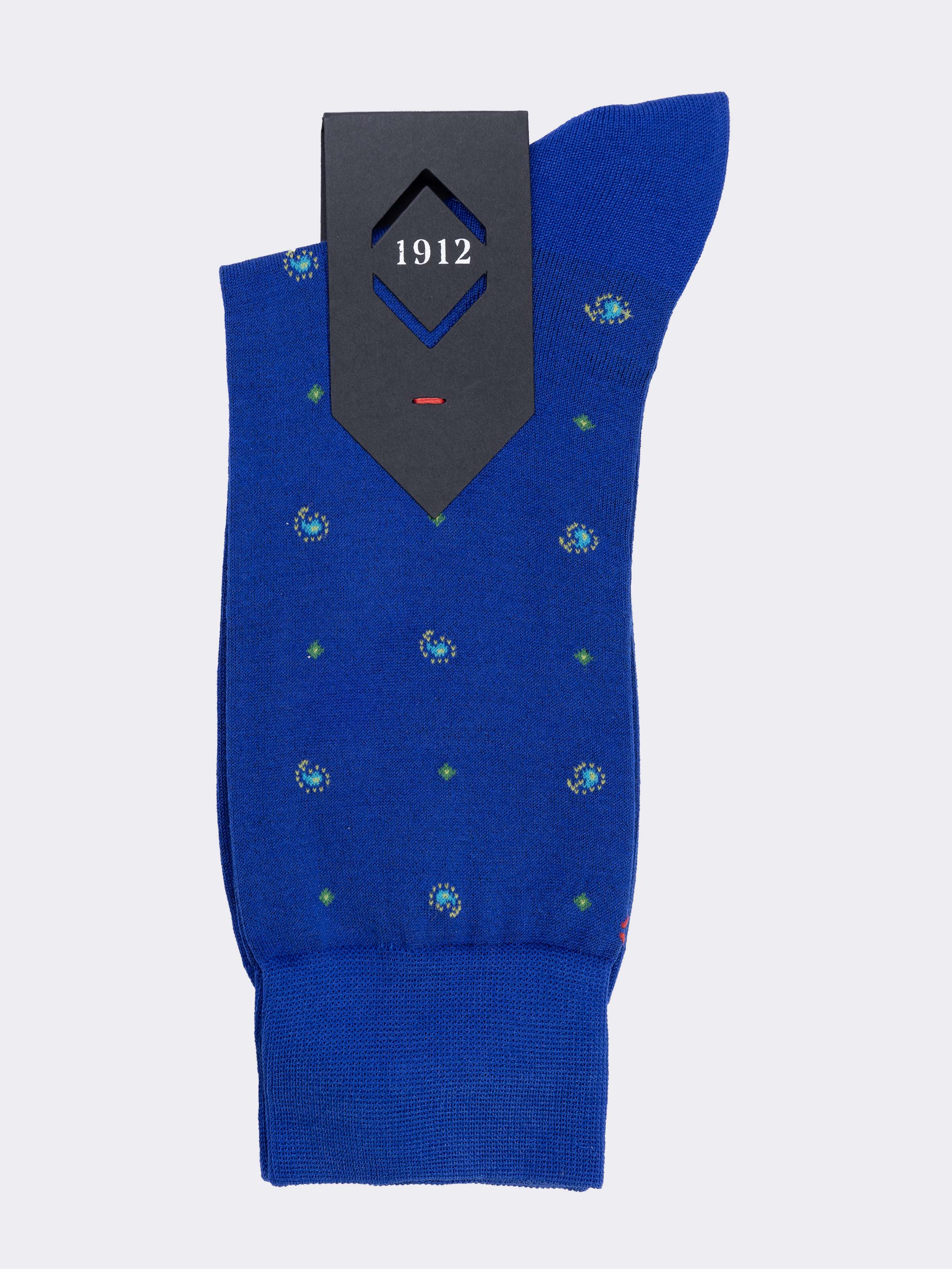 Calze corte in fresco Cotone fantasia Cashmere - Image 3