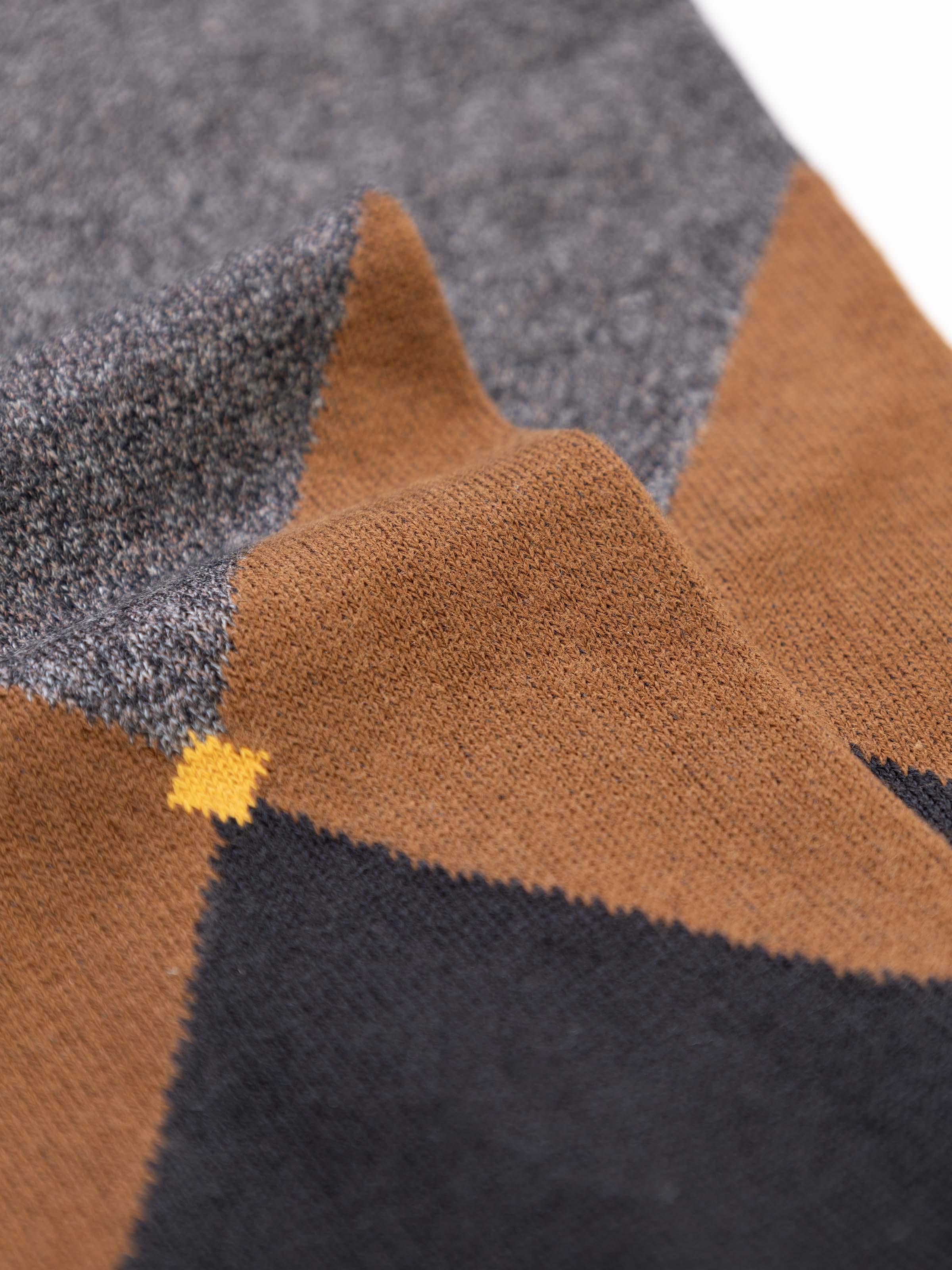 Calze Lunghe Uomo Fantasia Rombi - Made in Italy - Image 2